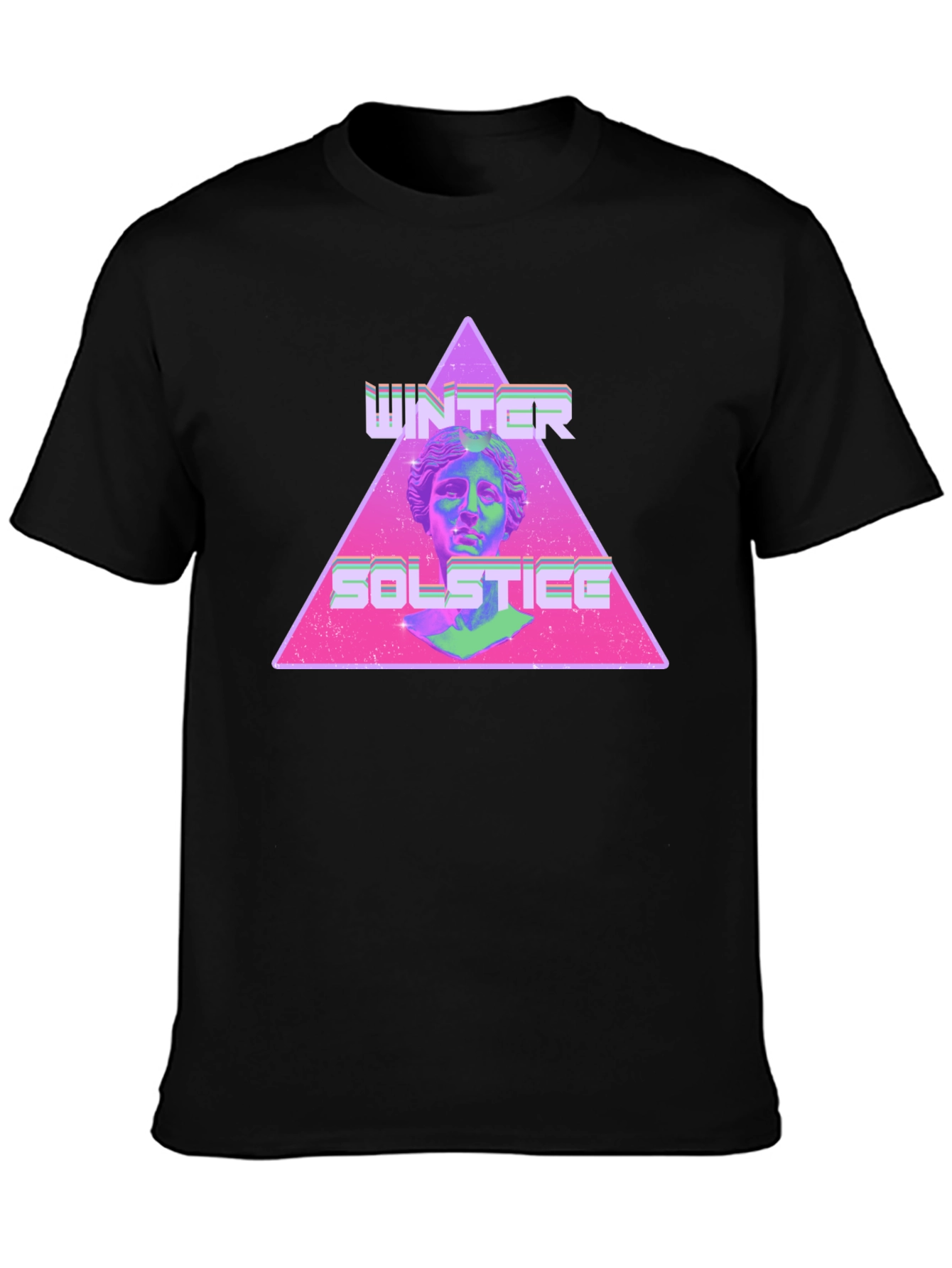 Winter Solstice Graphic Tee - Retro Style