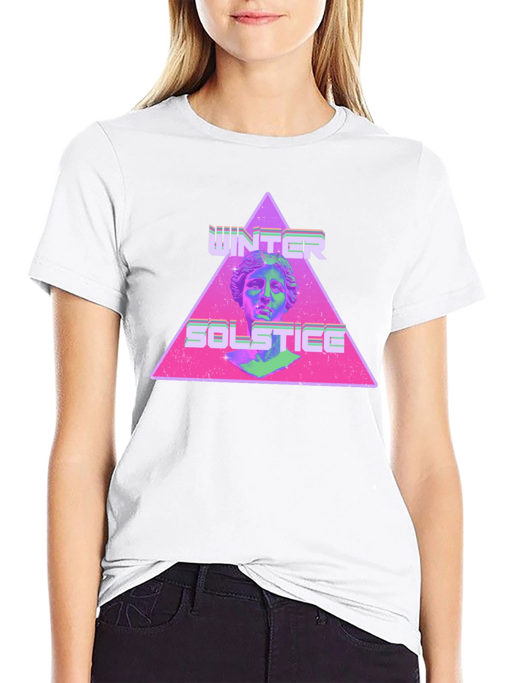 Winter Solstice Graphic Tee - Retro Style