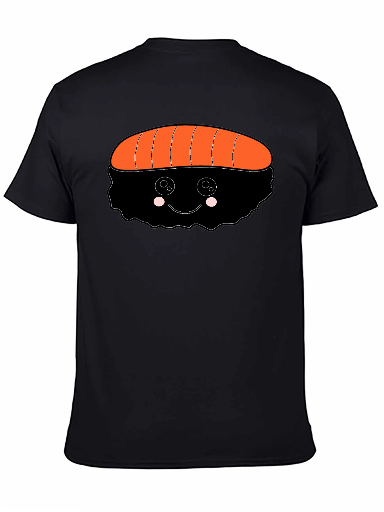 Sushi Graphic Black T-Shirt - Cute Food Tee