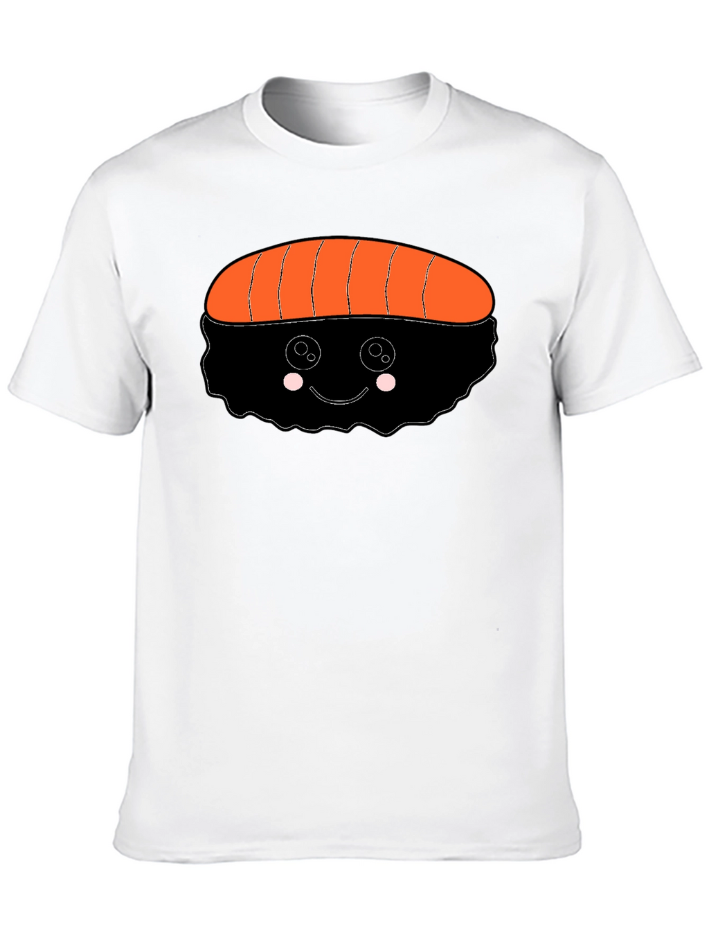 Sushi Graphic Black T-Shirt - Cute Food Tee