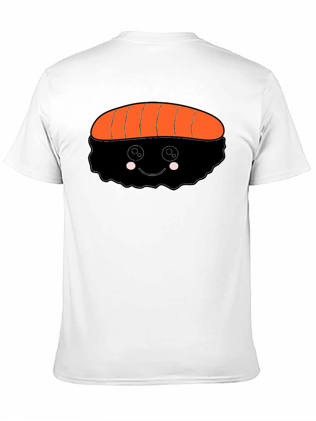 Sushi Graphic Black T-Shirt - Cute Food Tee