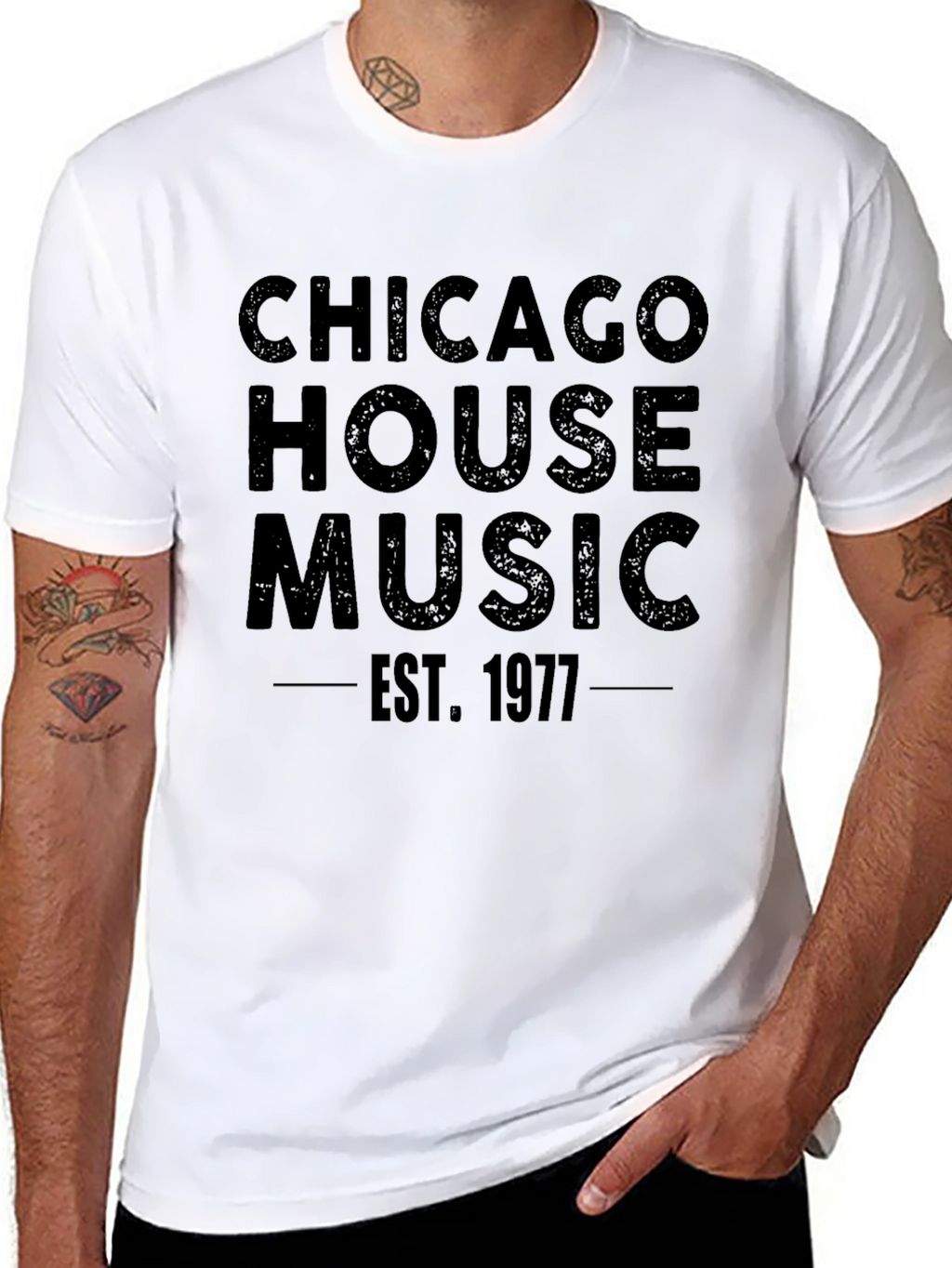 Chicago House Music EST 1977 T-Shirt