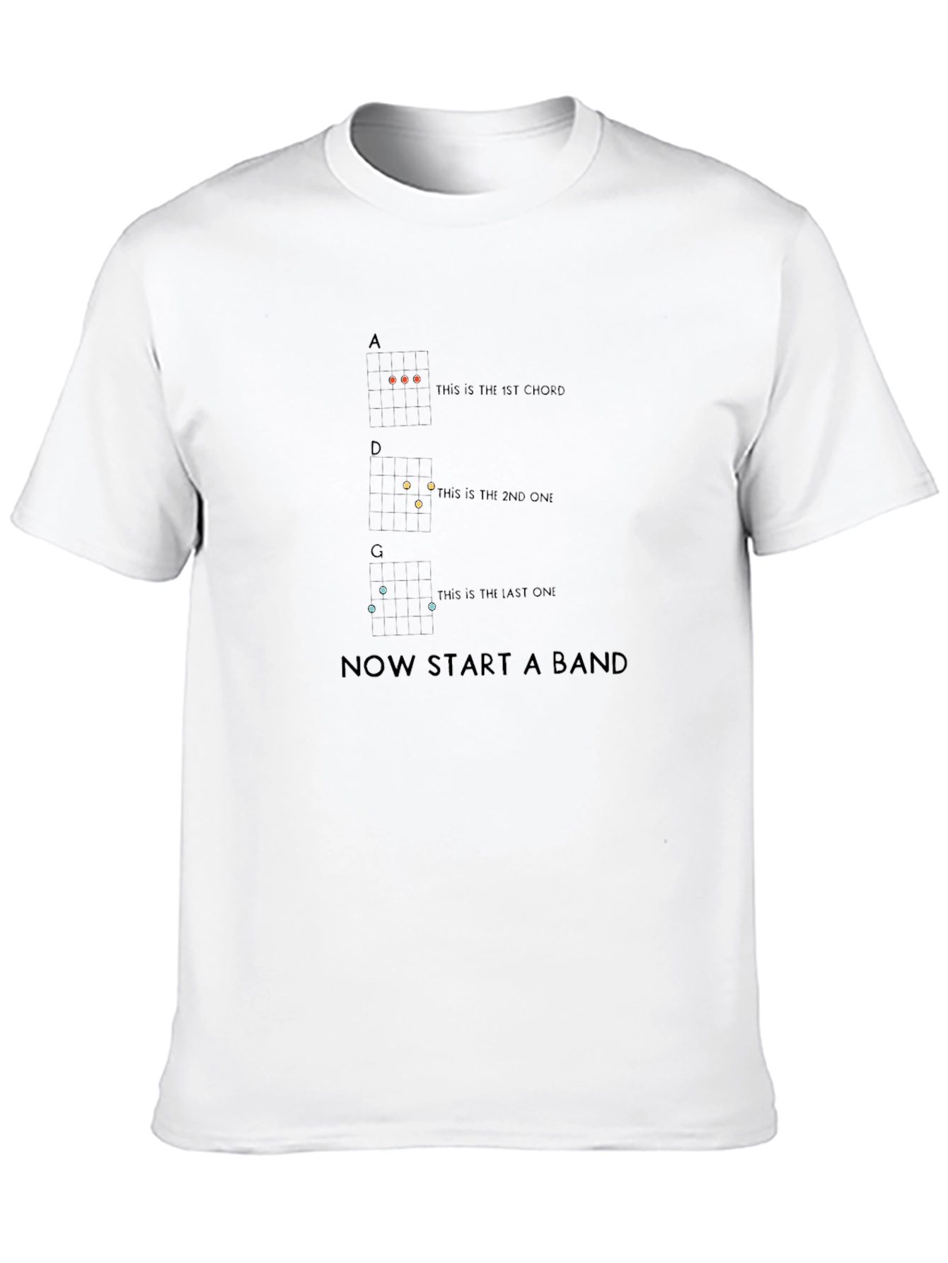 Start a Band T-Shirt - Ukulele Chords