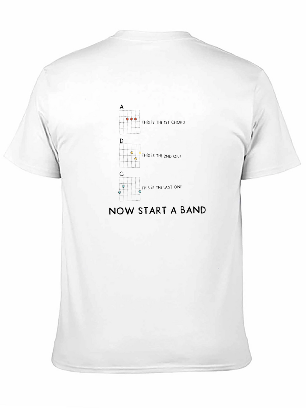 Start a Band T-Shirt - Ukulele Chords