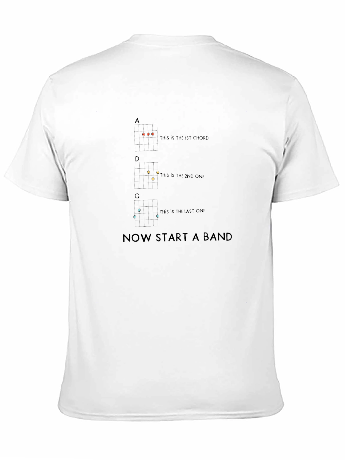 Start a Band T-Shirt - Ukulele Chords
