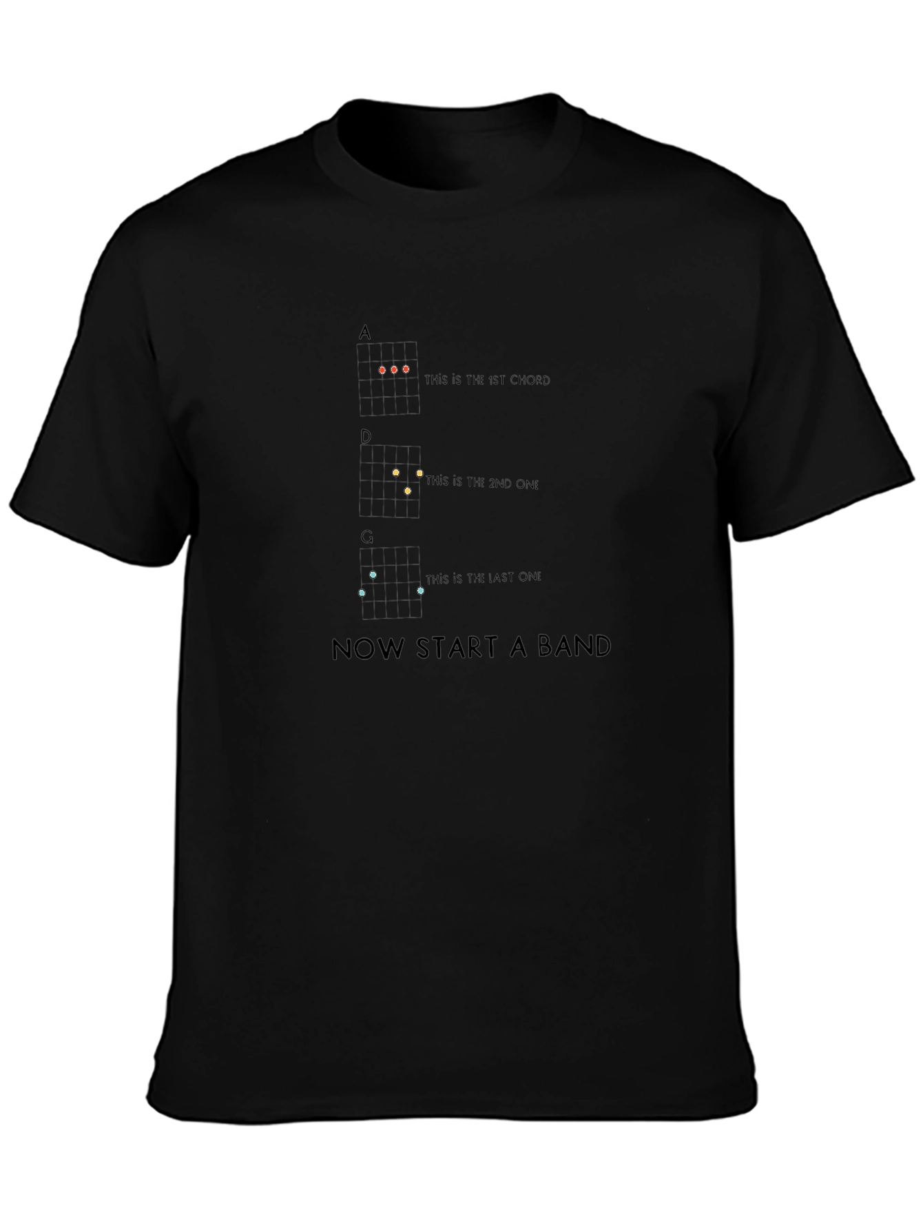 Start a Band T-Shirt - Ukulele Chords