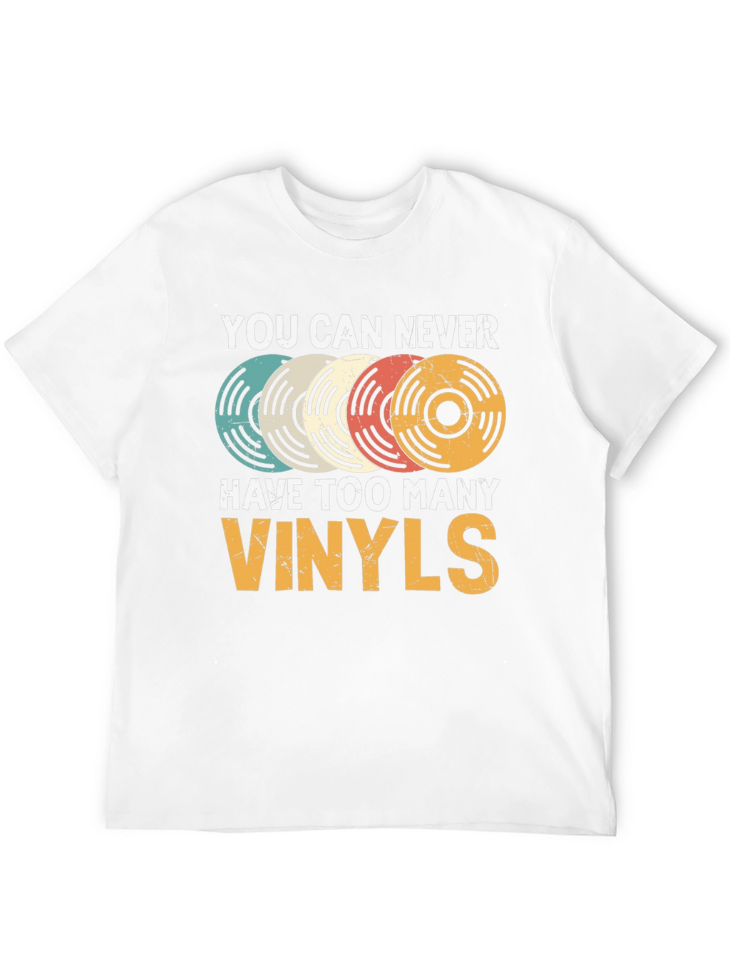 Retro Vinyl Record T-Shirt