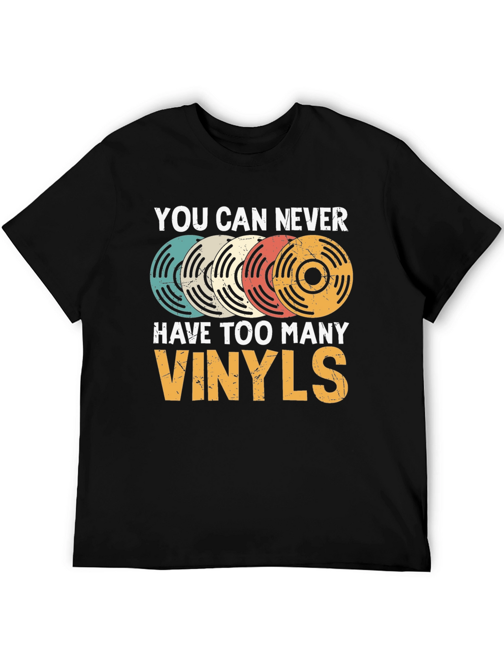 Retro Vinyl Record T-Shirt