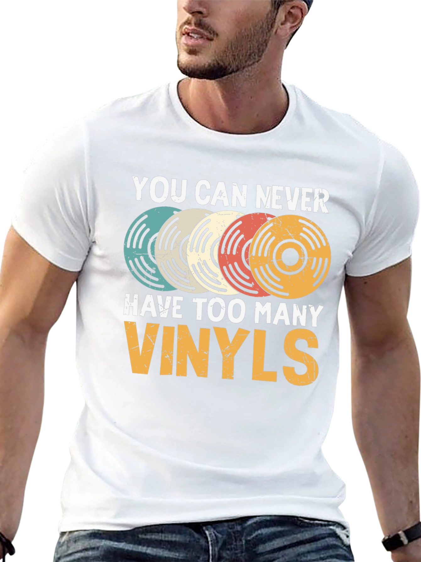 Retro Vinyl Record T-Shirt