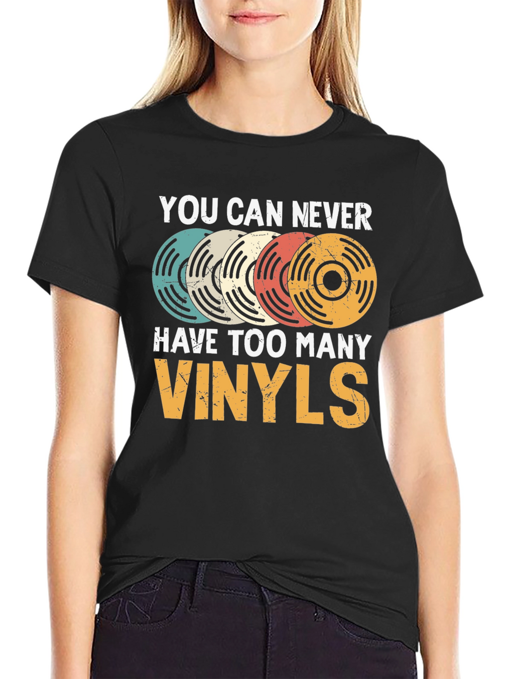 Retro Vinyl Record T-Shirt