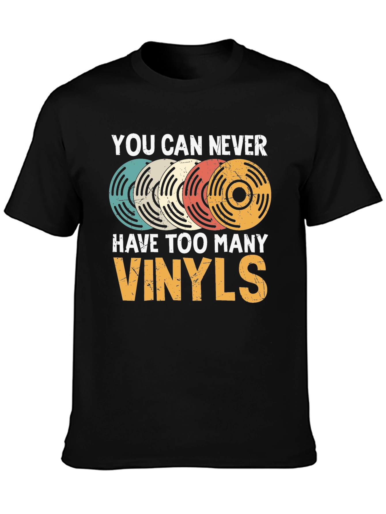 Retro Vinyl Record T-Shirt