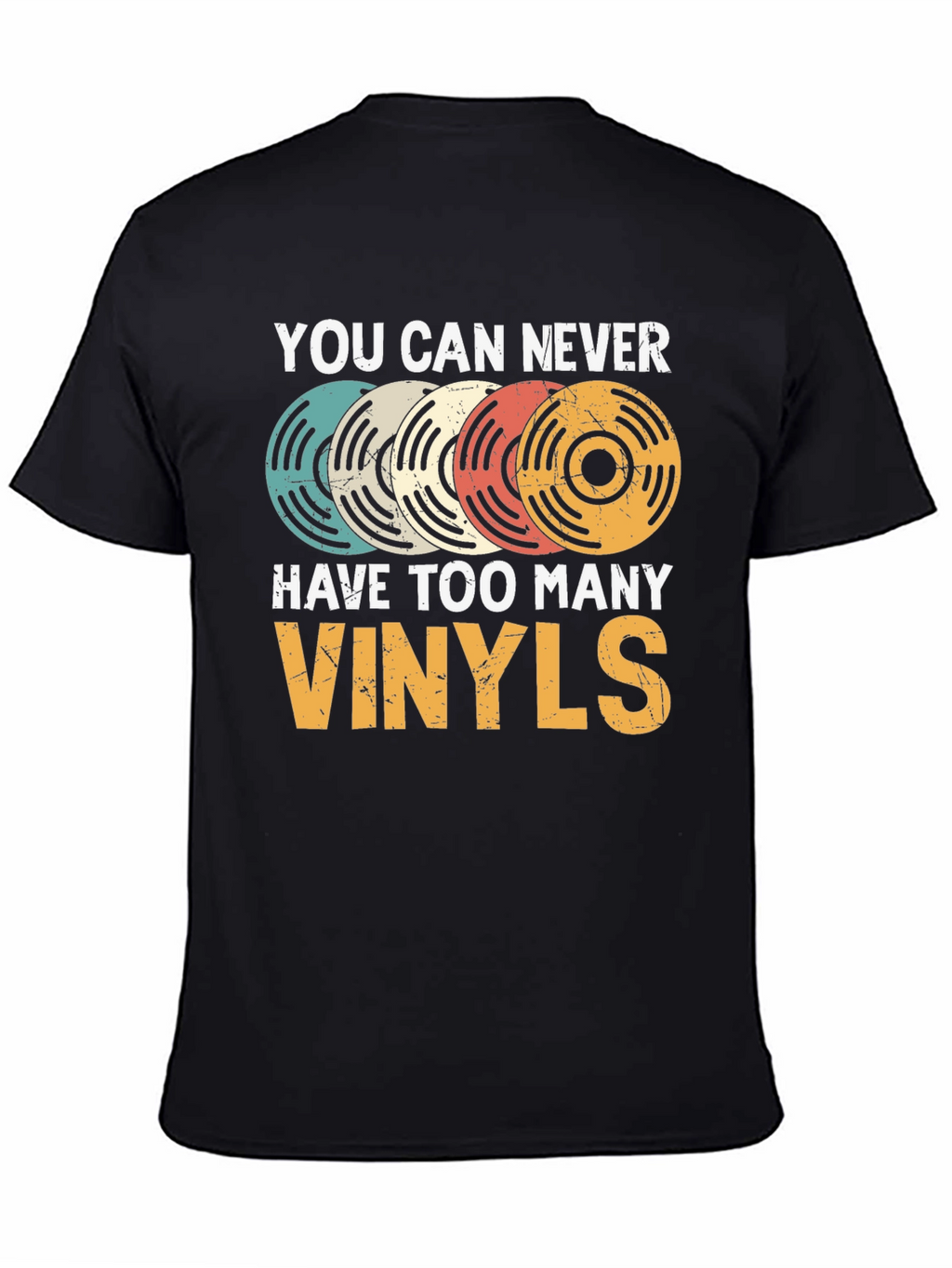 Retro Vinyl Record T-Shirt