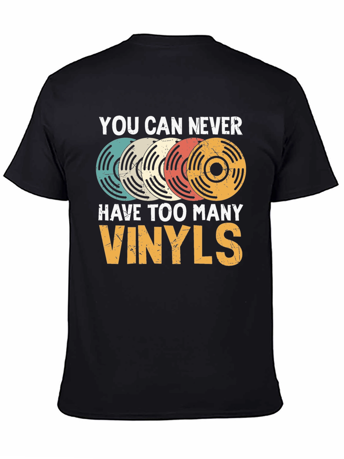 Retro Vinyl Record T-Shirt