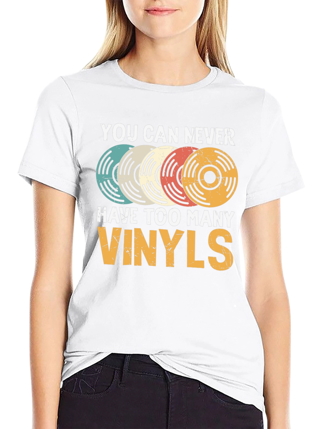 Retro Vinyl Record T-Shirt