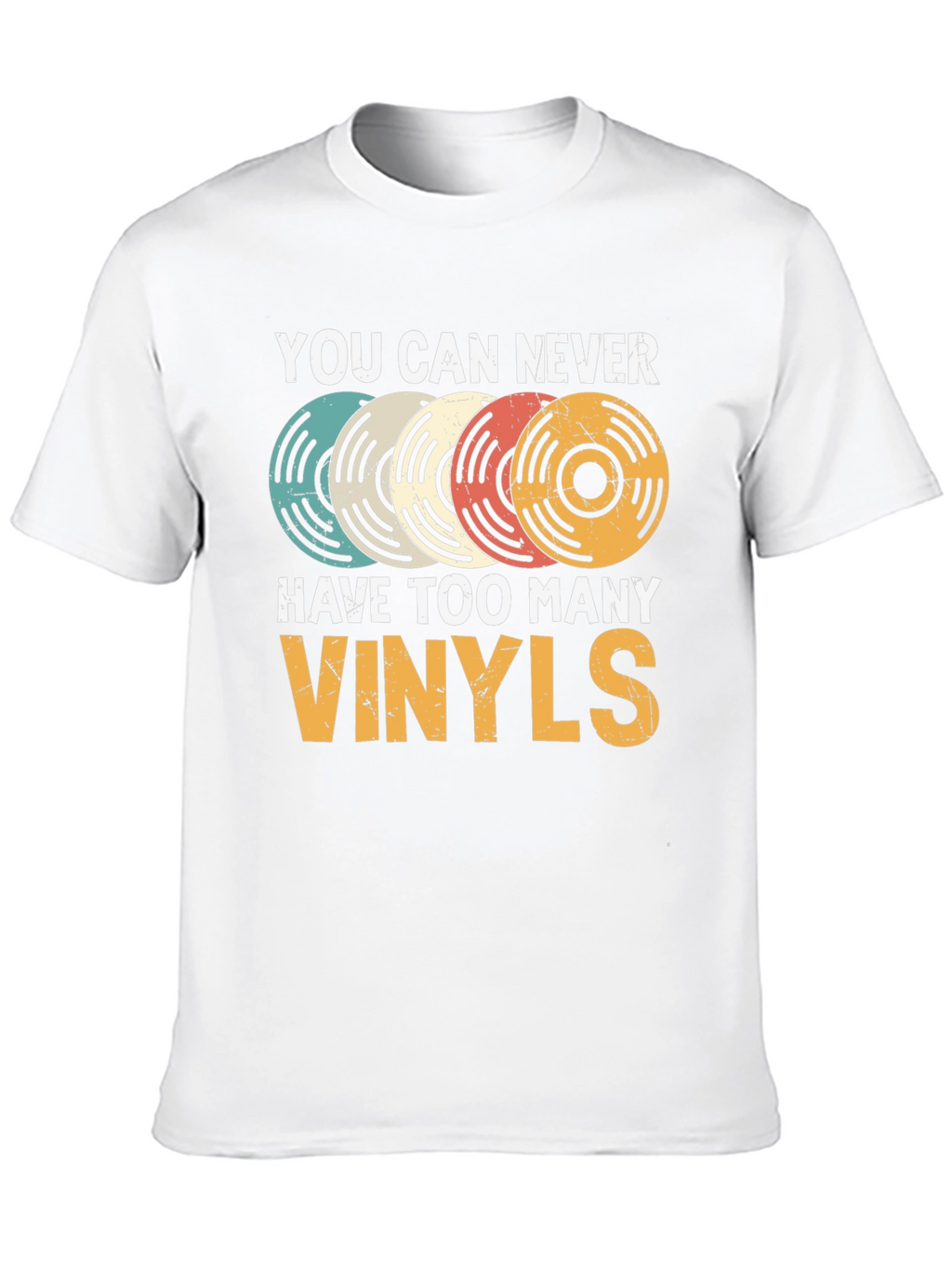 Retro Vinyl Record T-Shirt