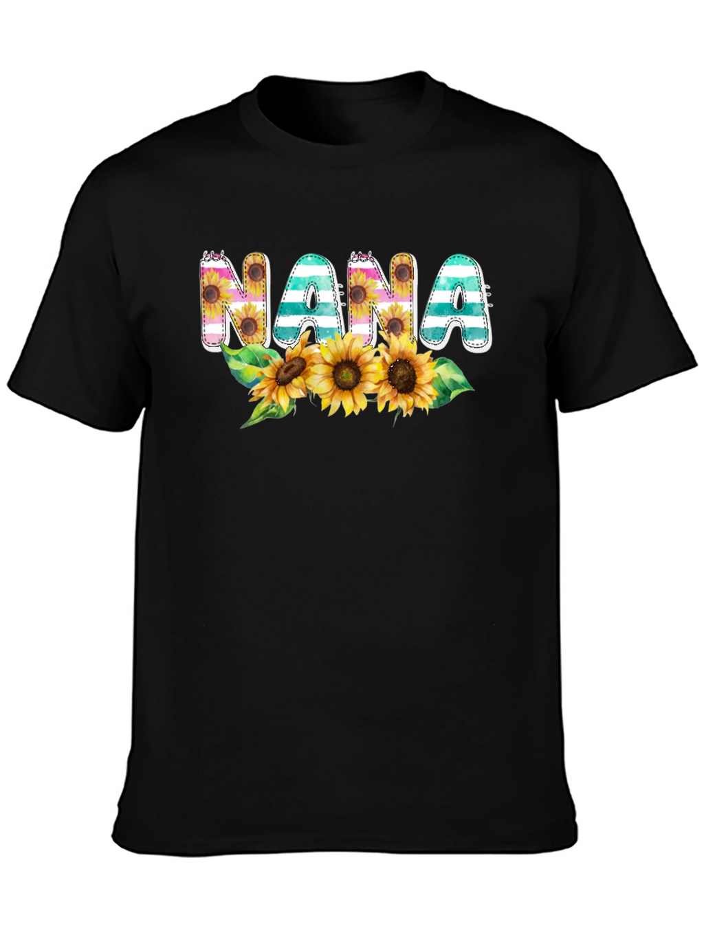 Nana Sunflower Graphic T-Shirt