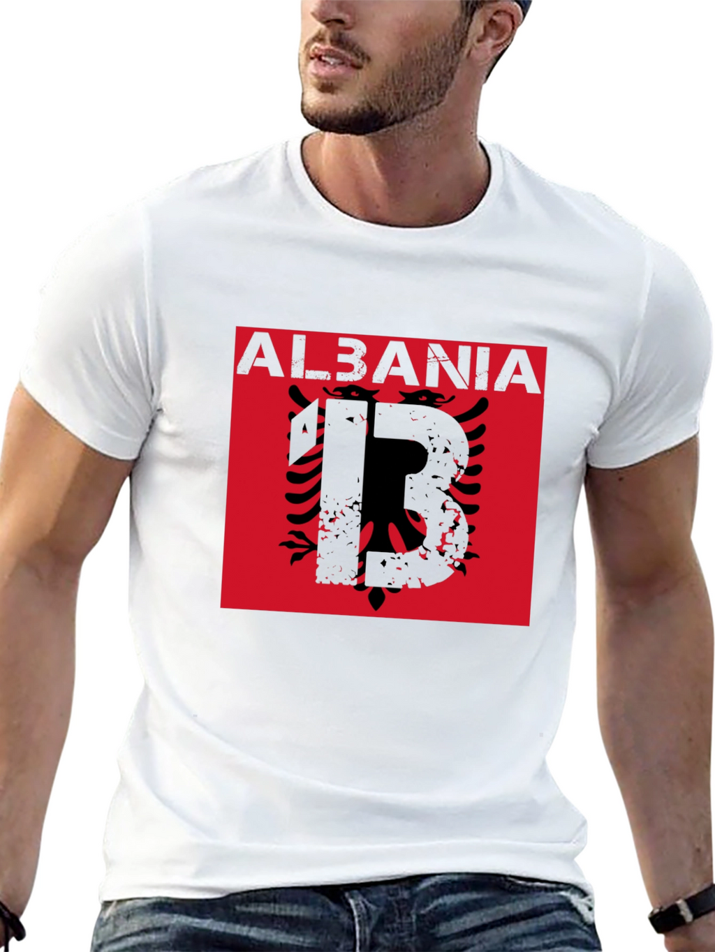 Albania Eagle Emblem T-Shirt