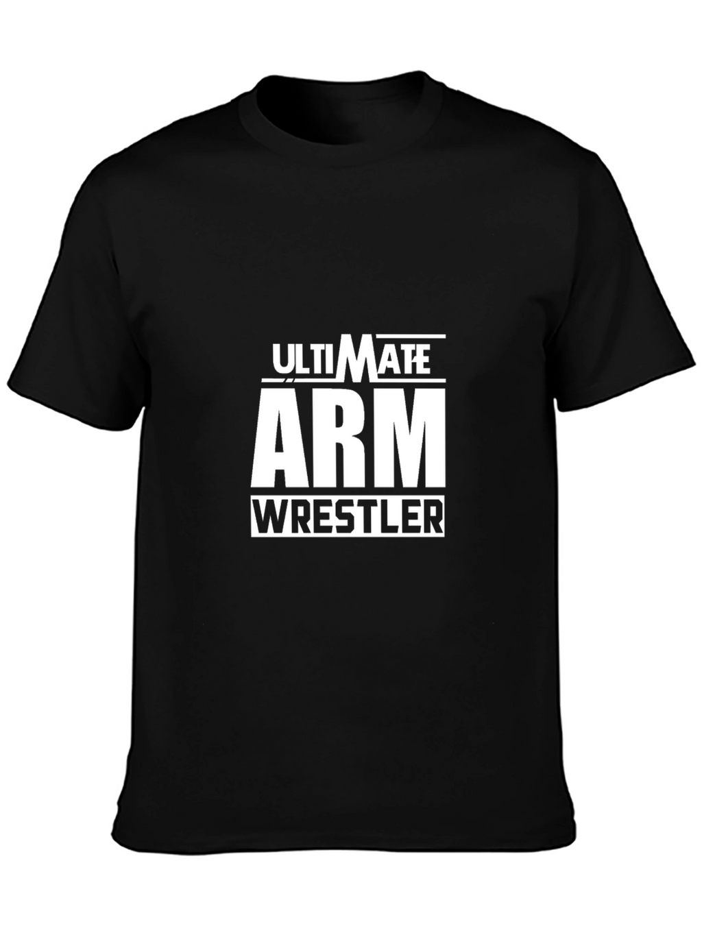 Ultimate Arm Wrestler Black T-Shirt