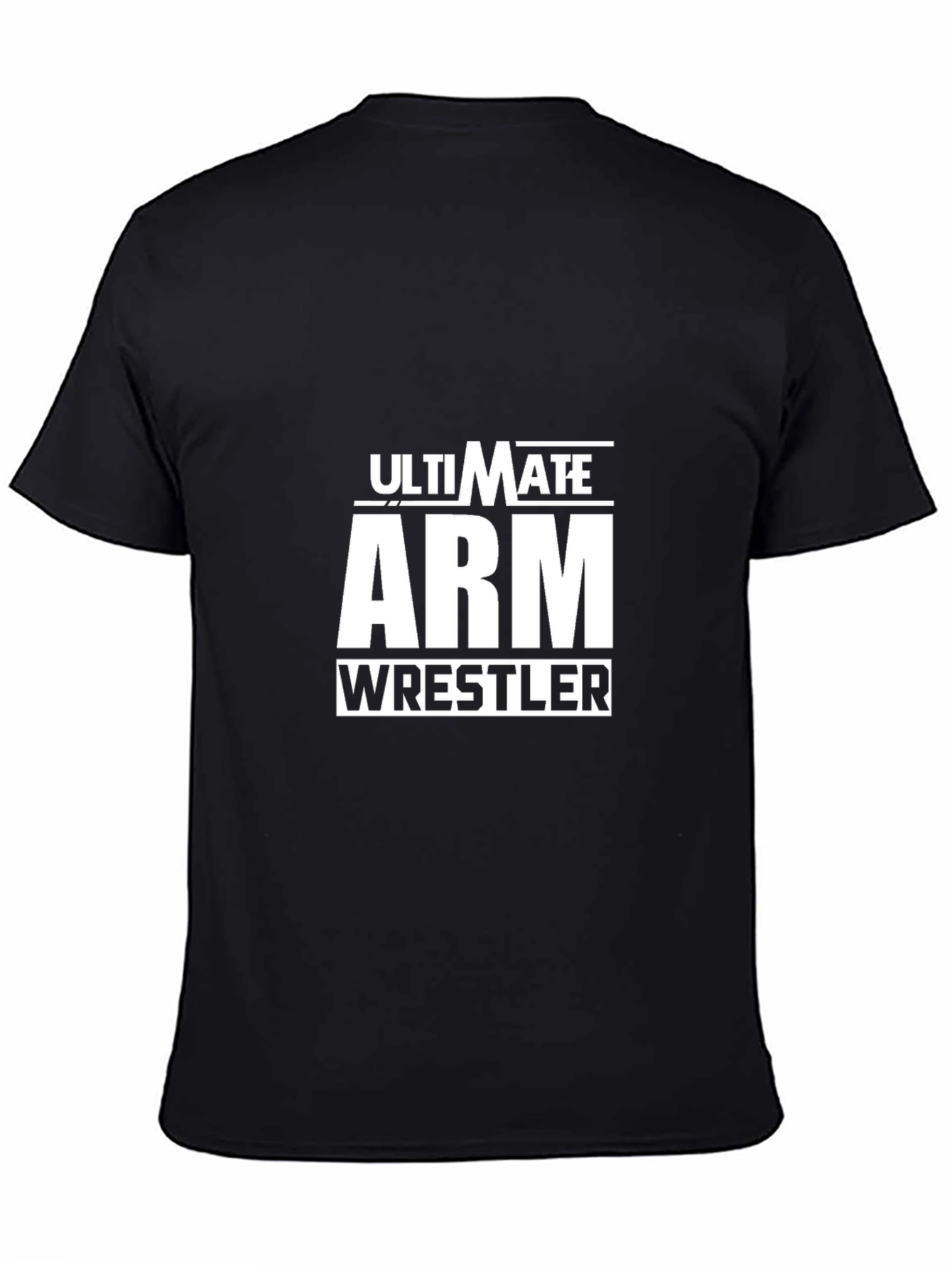 Ultimate Arm Wrestler Black T-Shirt