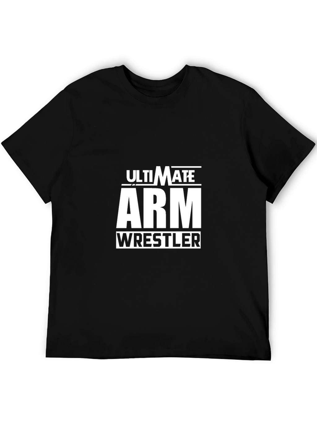 Ultimate Arm Wrestler Black T-Shirt