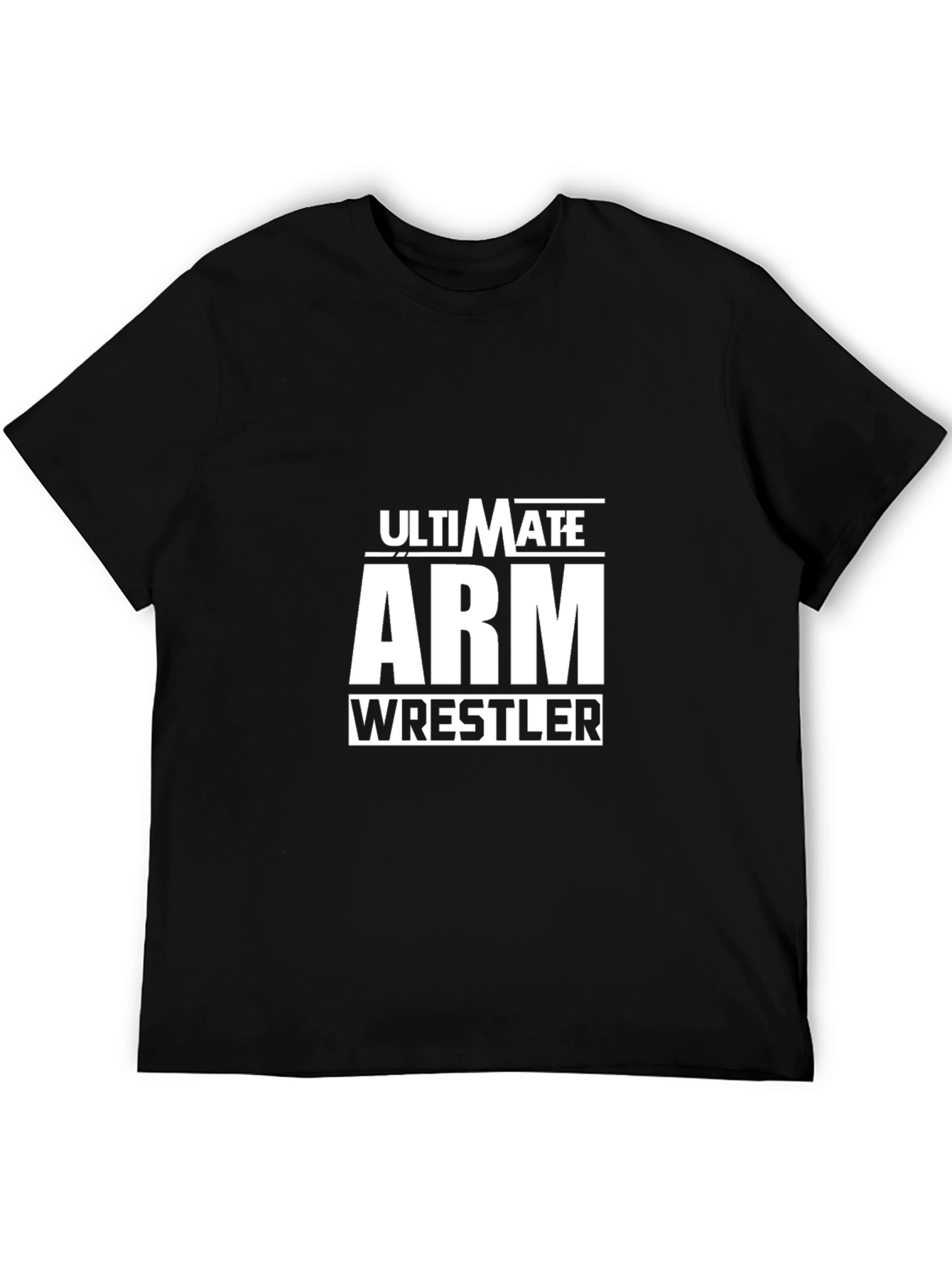 Ultimate Arm Wrestler Black T-Shirt
