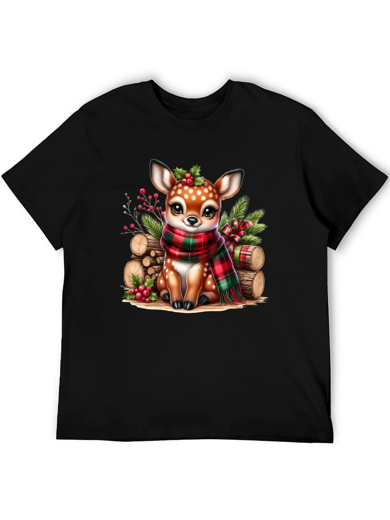 Festive Fawn Graphic Tee