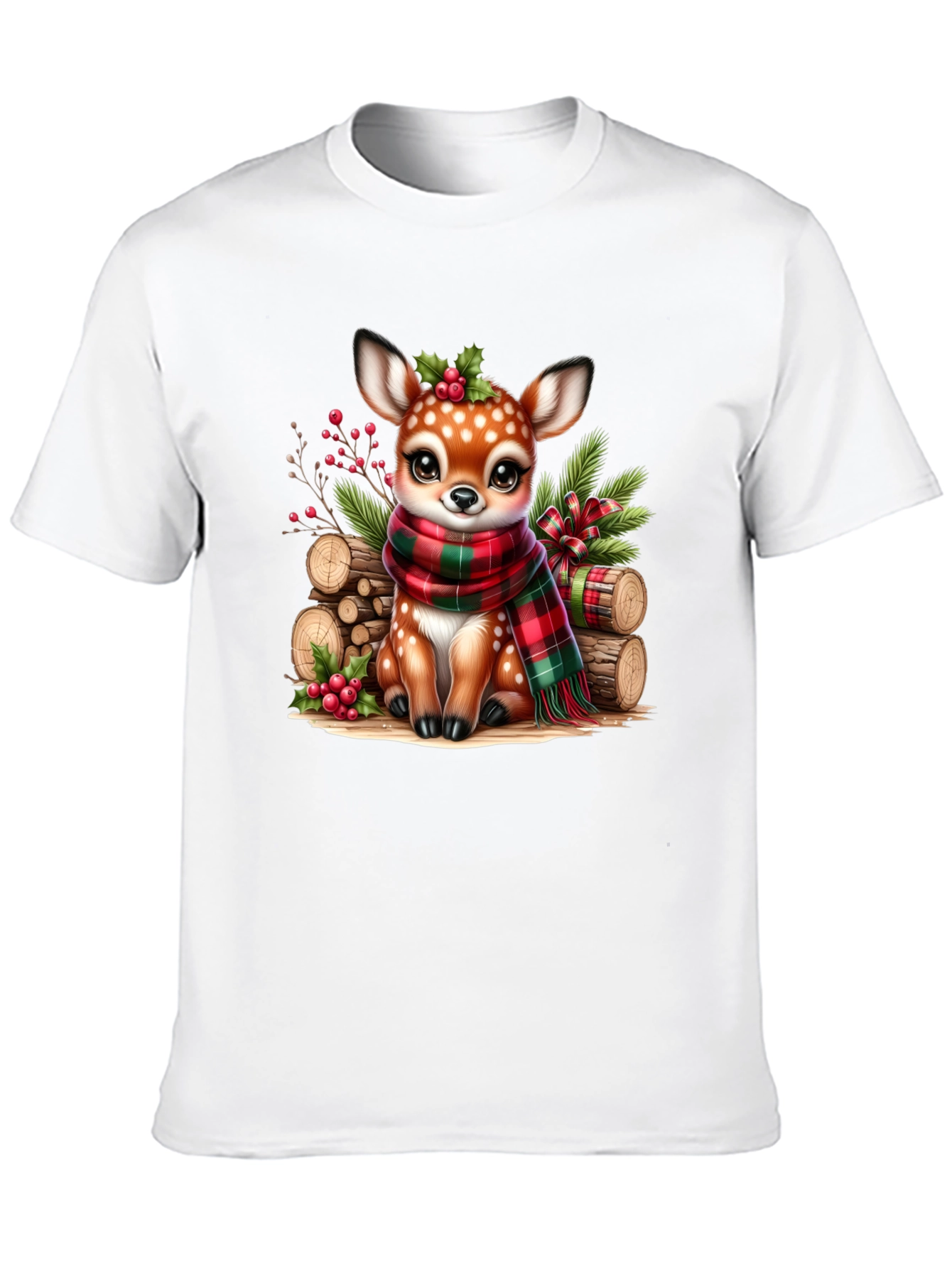 Festive Fawn Graphic Tee