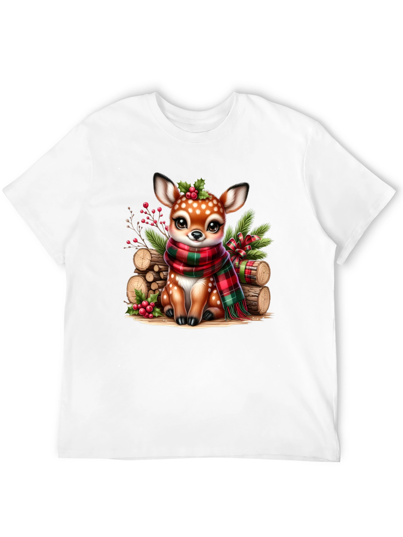 Festive Fawn Graphic Tee