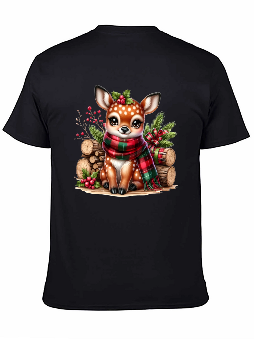 Festive Fawn Graphic Tee