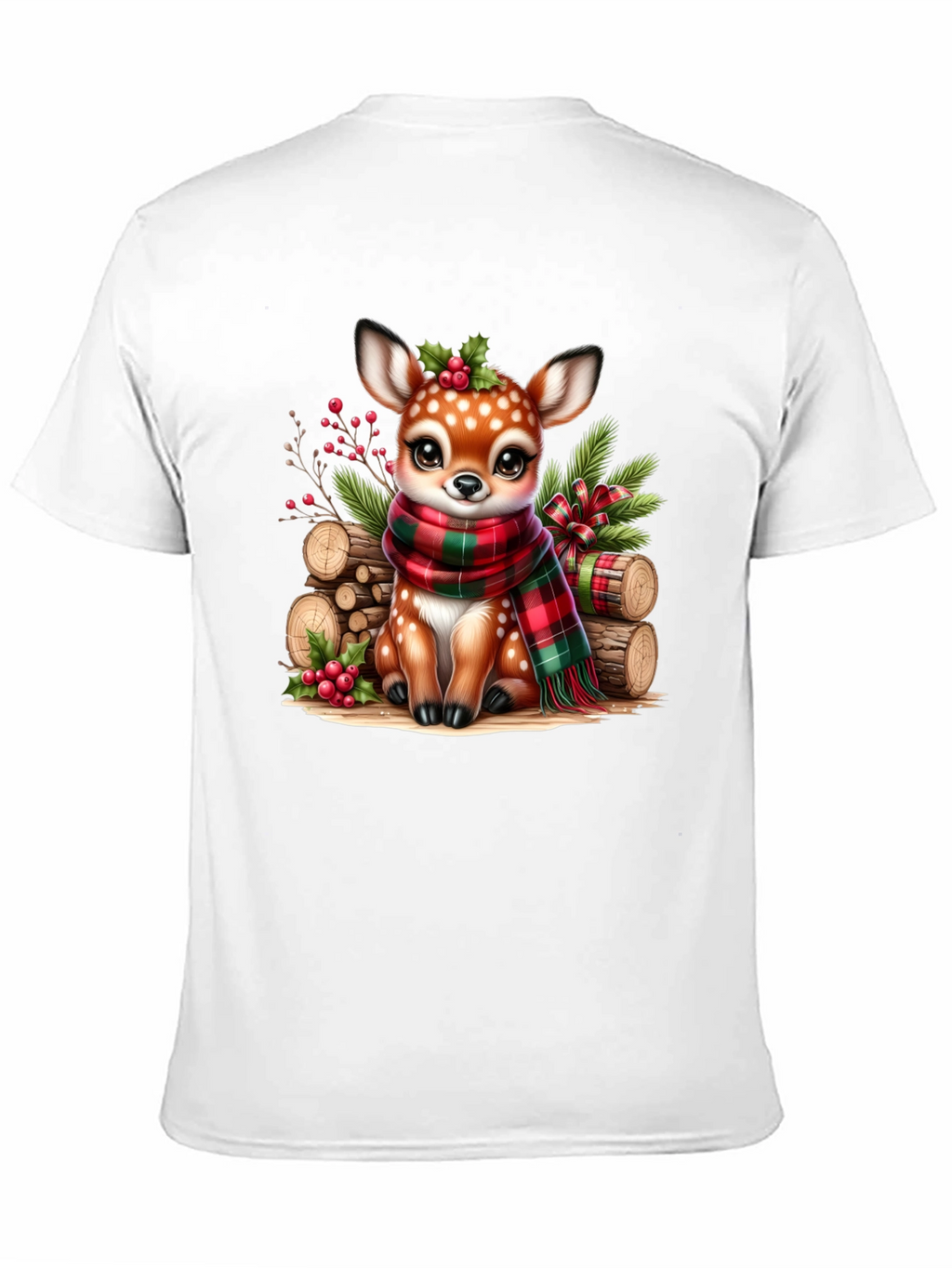Festive Fawn Graphic Tee