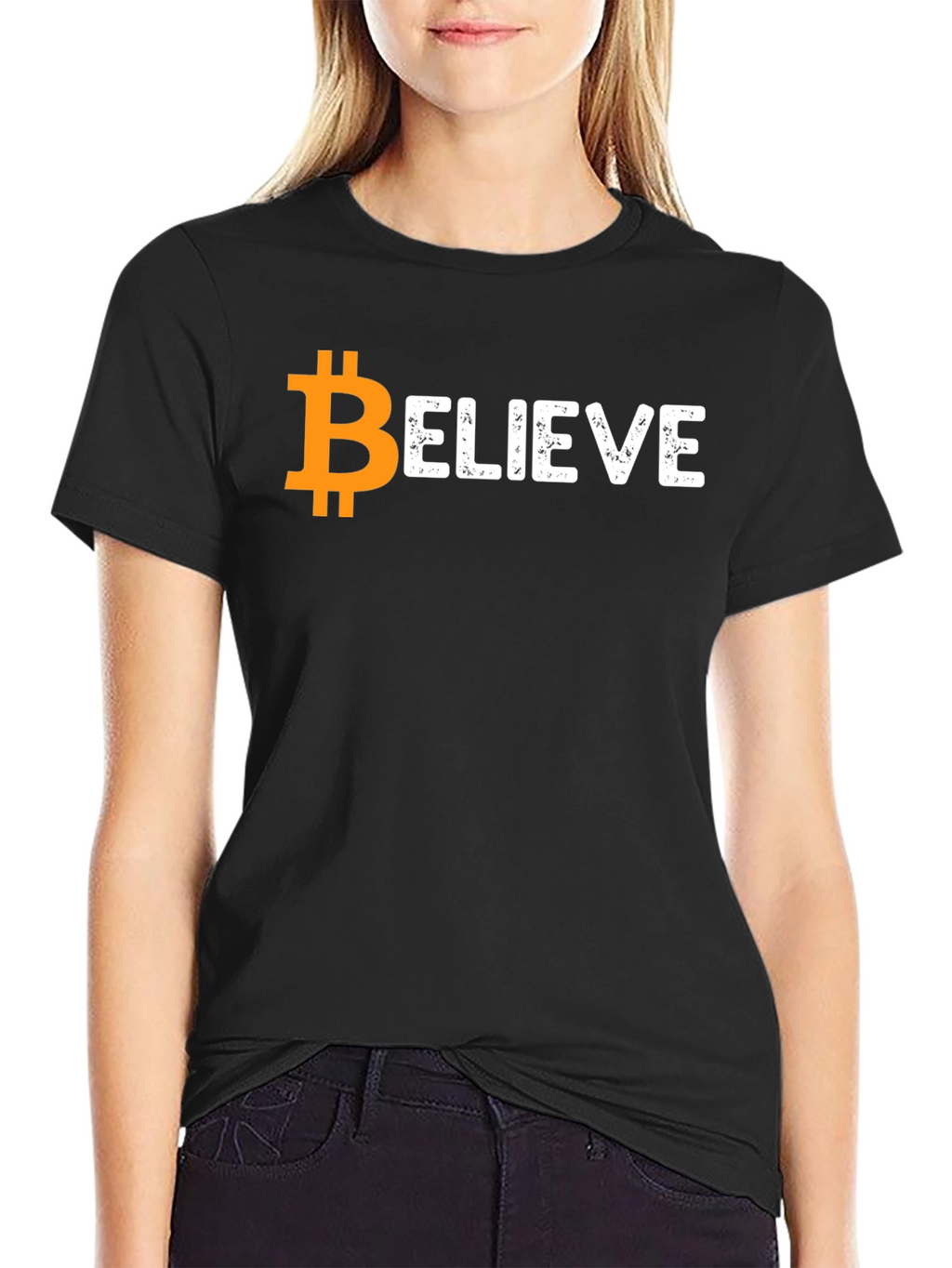 Bitcoin Believe Graphic T-Shirt
