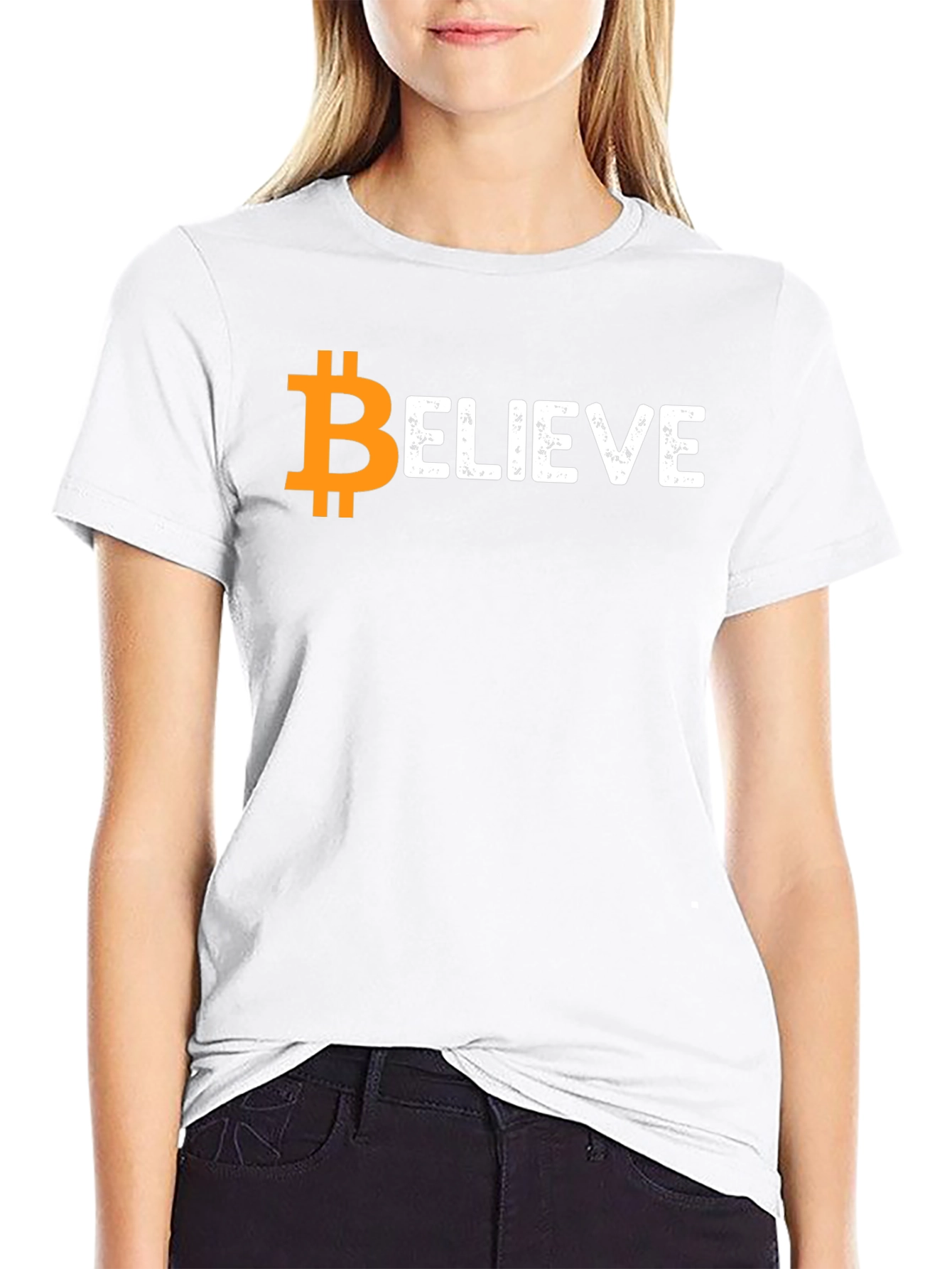 Bitcoin Believe Graphic T-Shirt