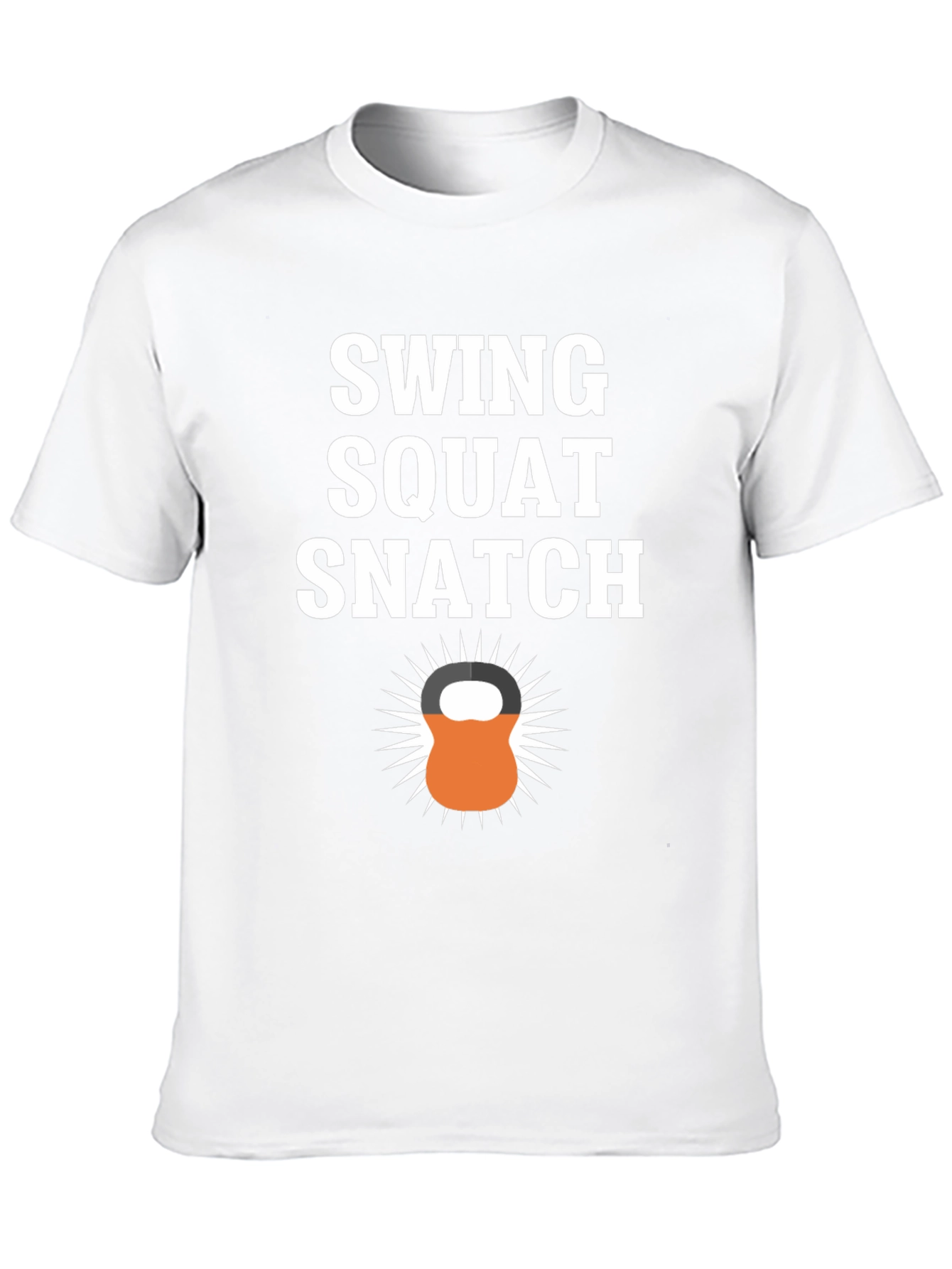 Swing Squat Snatch Graphic T-Shirt - Fitness Motivation Tee