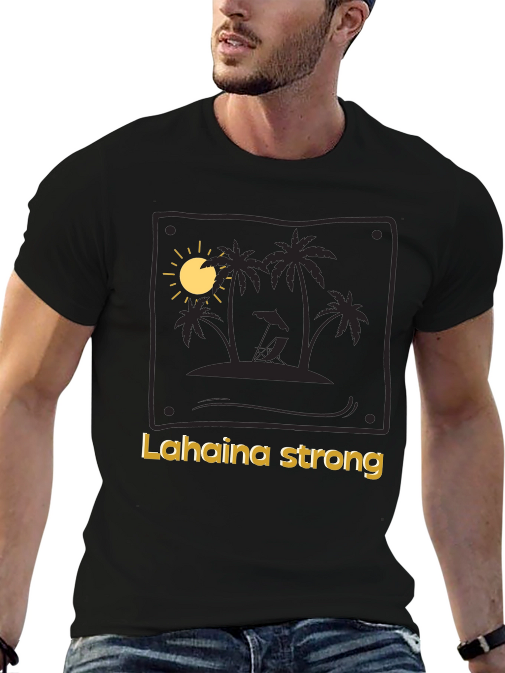 Lahaina Strong T-Shirt - Island Beach Design