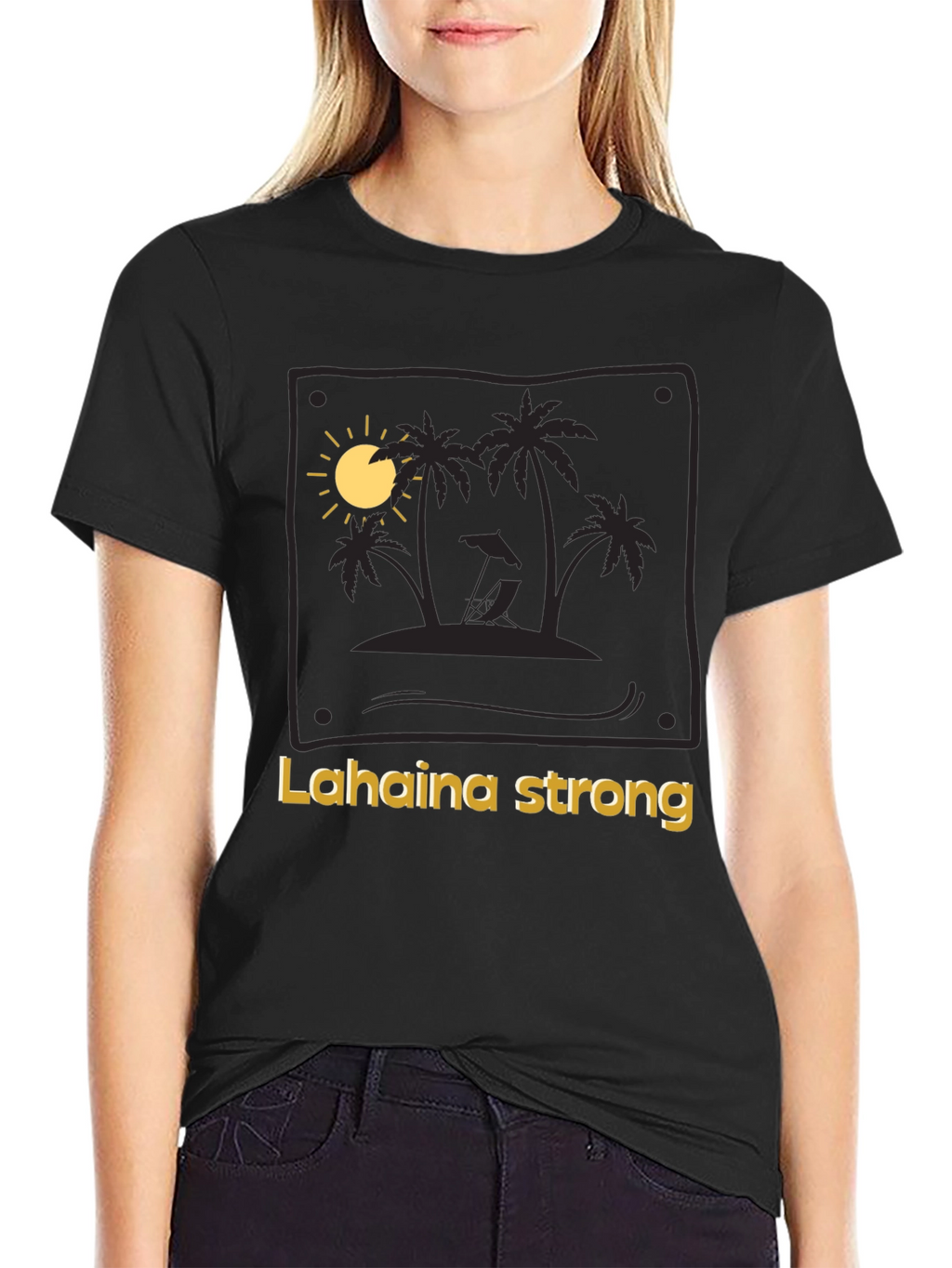 Lahaina Strong T-Shirt - Island Beach Design