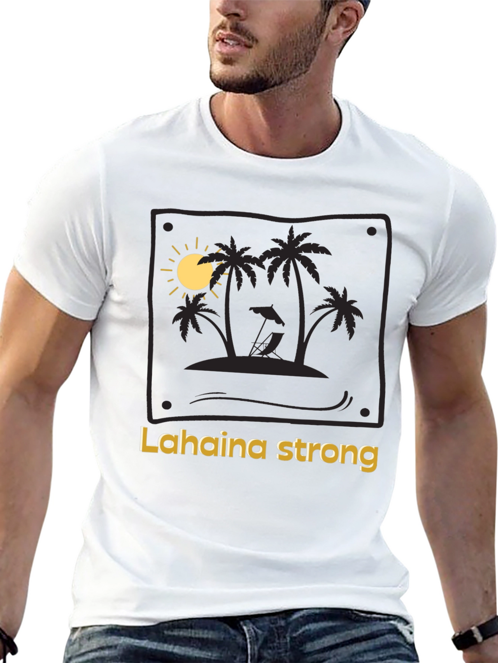 Lahaina Strong T-Shirt - Island Beach Design