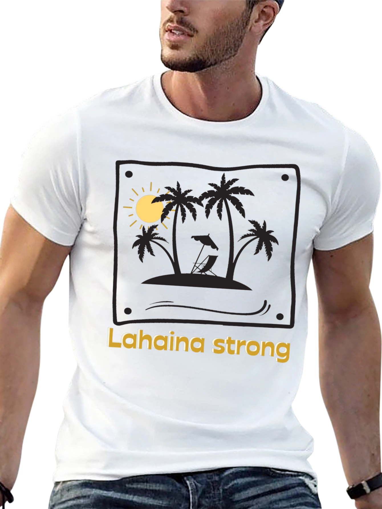 Lahaina Strong T-Shirt - Island Beach Design