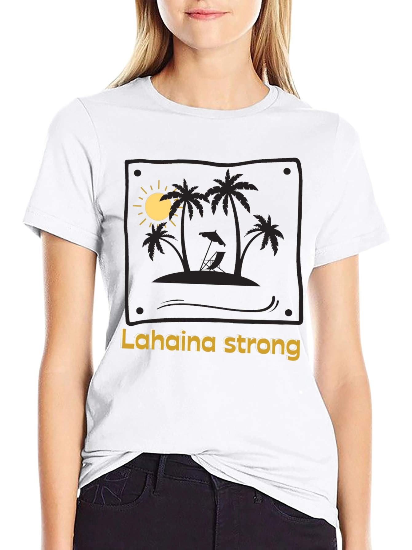 Lahaina Strong T-Shirt - Island Beach Design