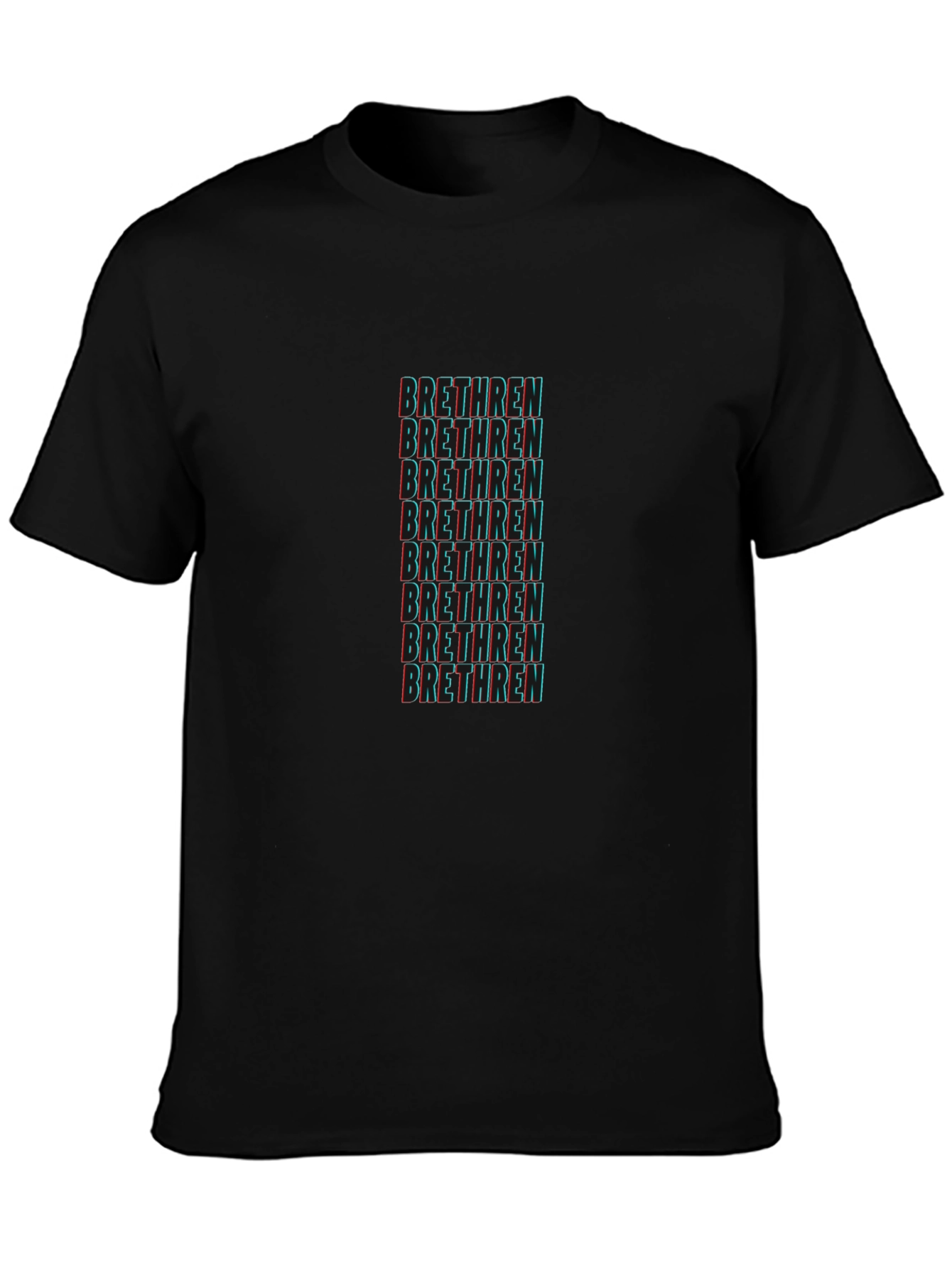 Brethren Graphic T-Shirt - Stylish Crew Neck Tee