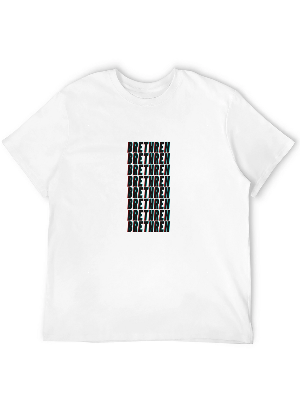 Brethren Graphic T-Shirt - Stylish Crew Neck Tee