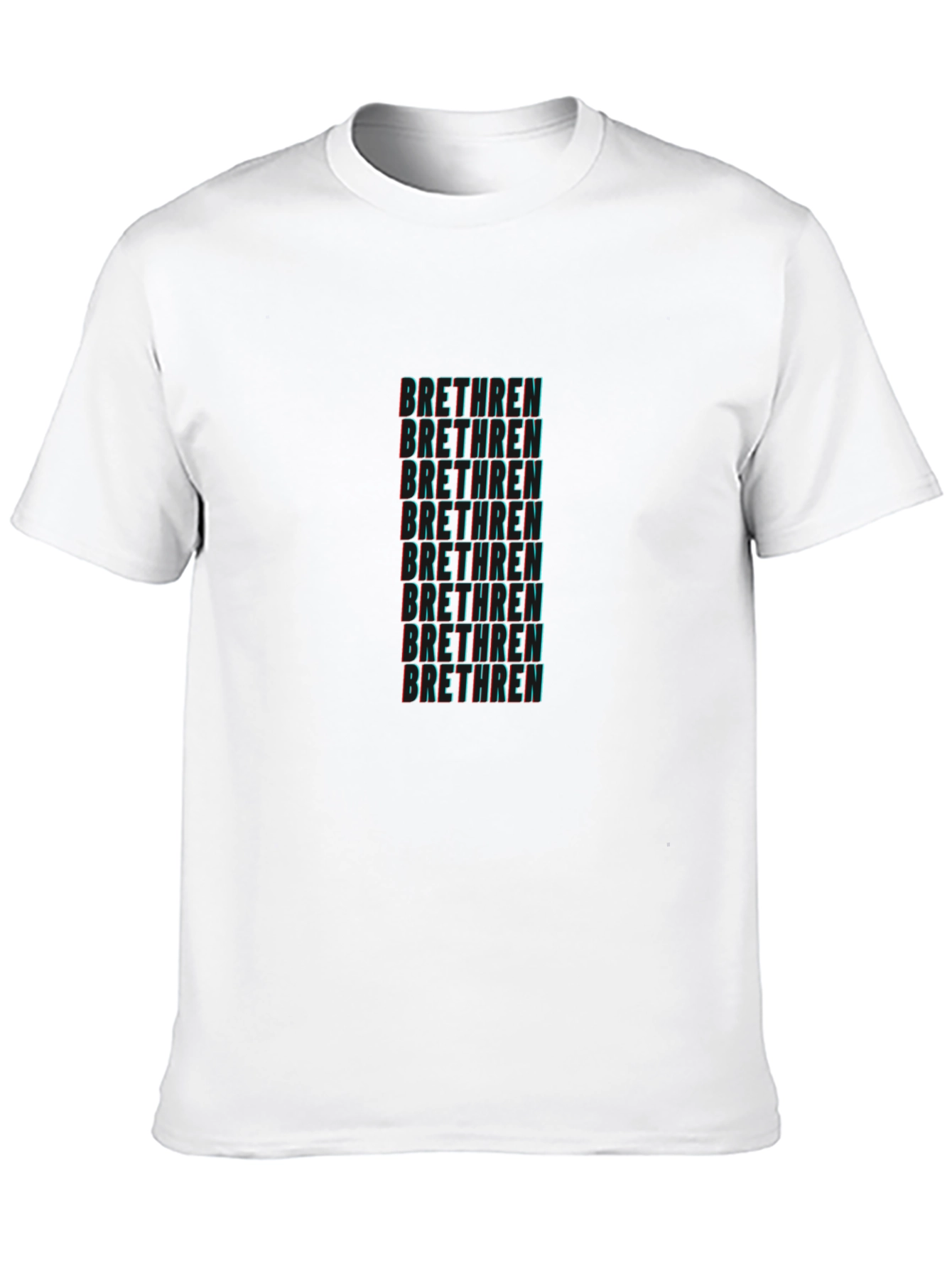 Brethren Graphic T-Shirt - Stylish Crew Neck Tee