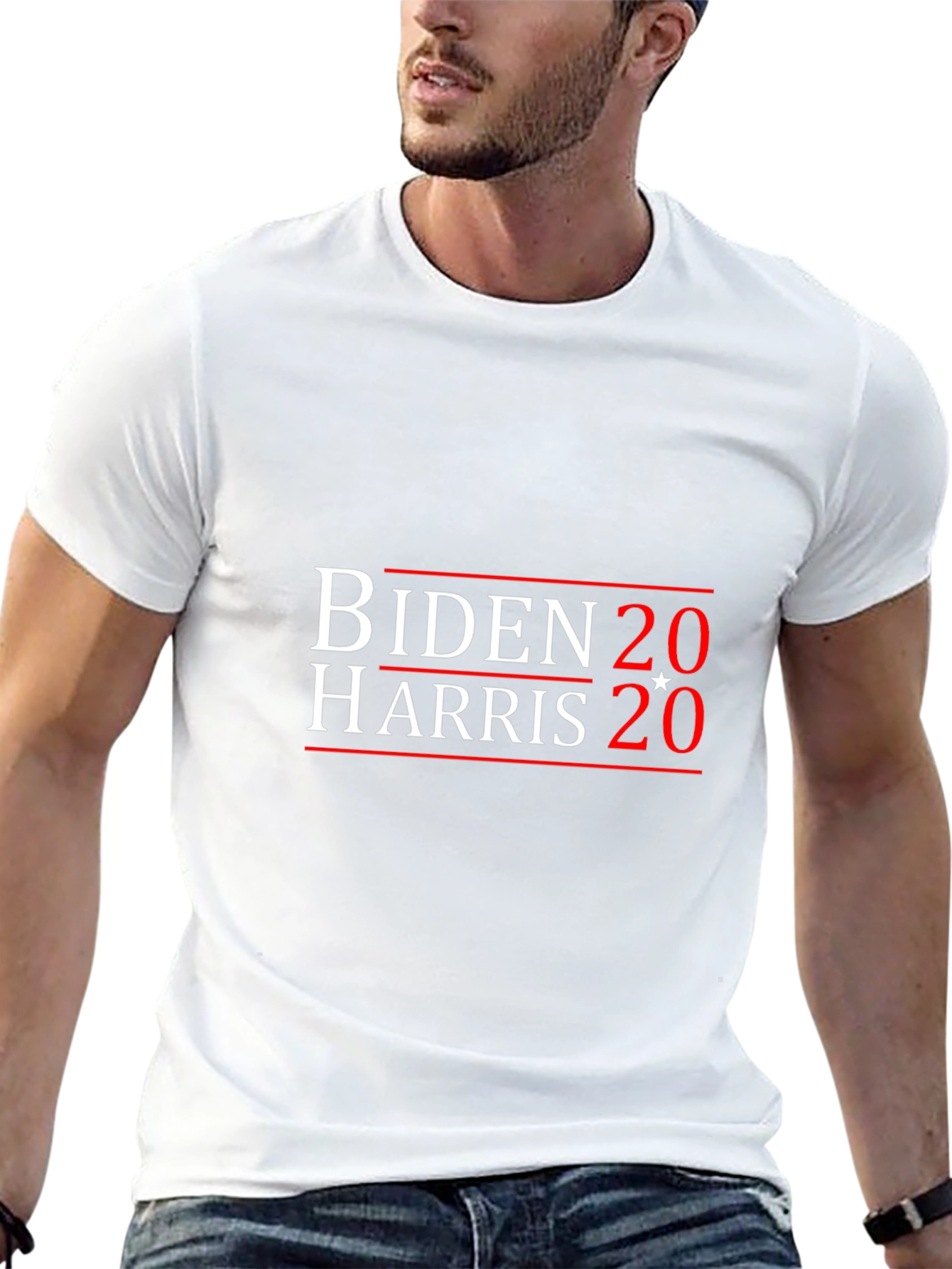 Biden Harris 2020 Graphic Tee - Black