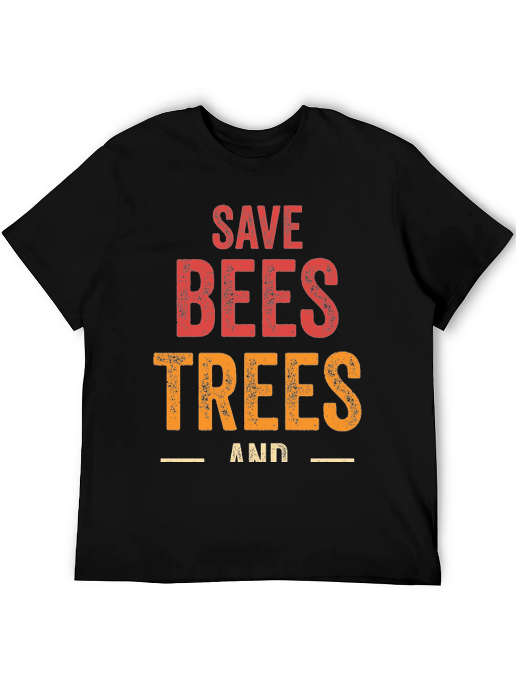 Save Bees and Trees Graphic T-Shirt