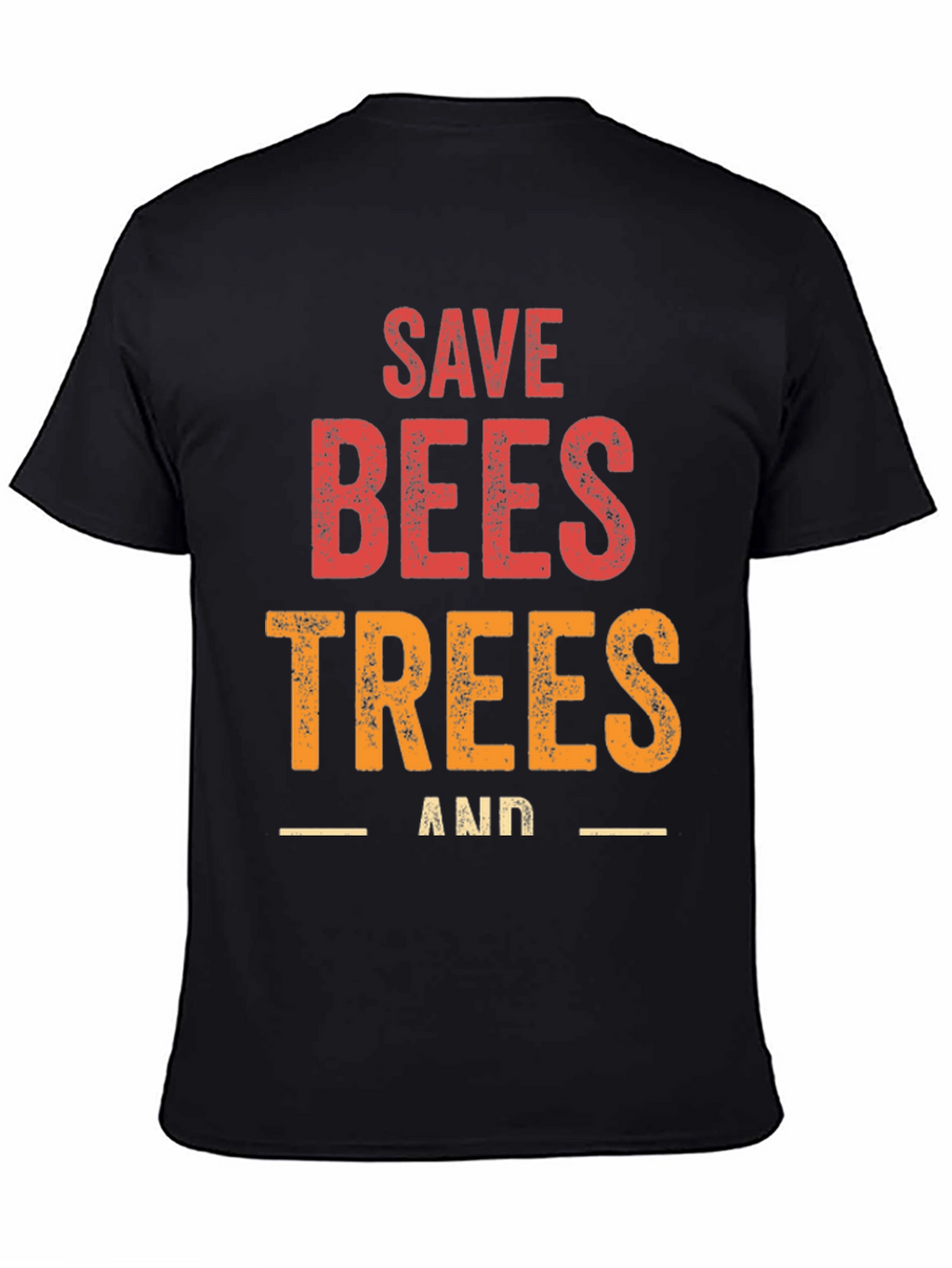 Save Bees and Trees Graphic T-Shirt