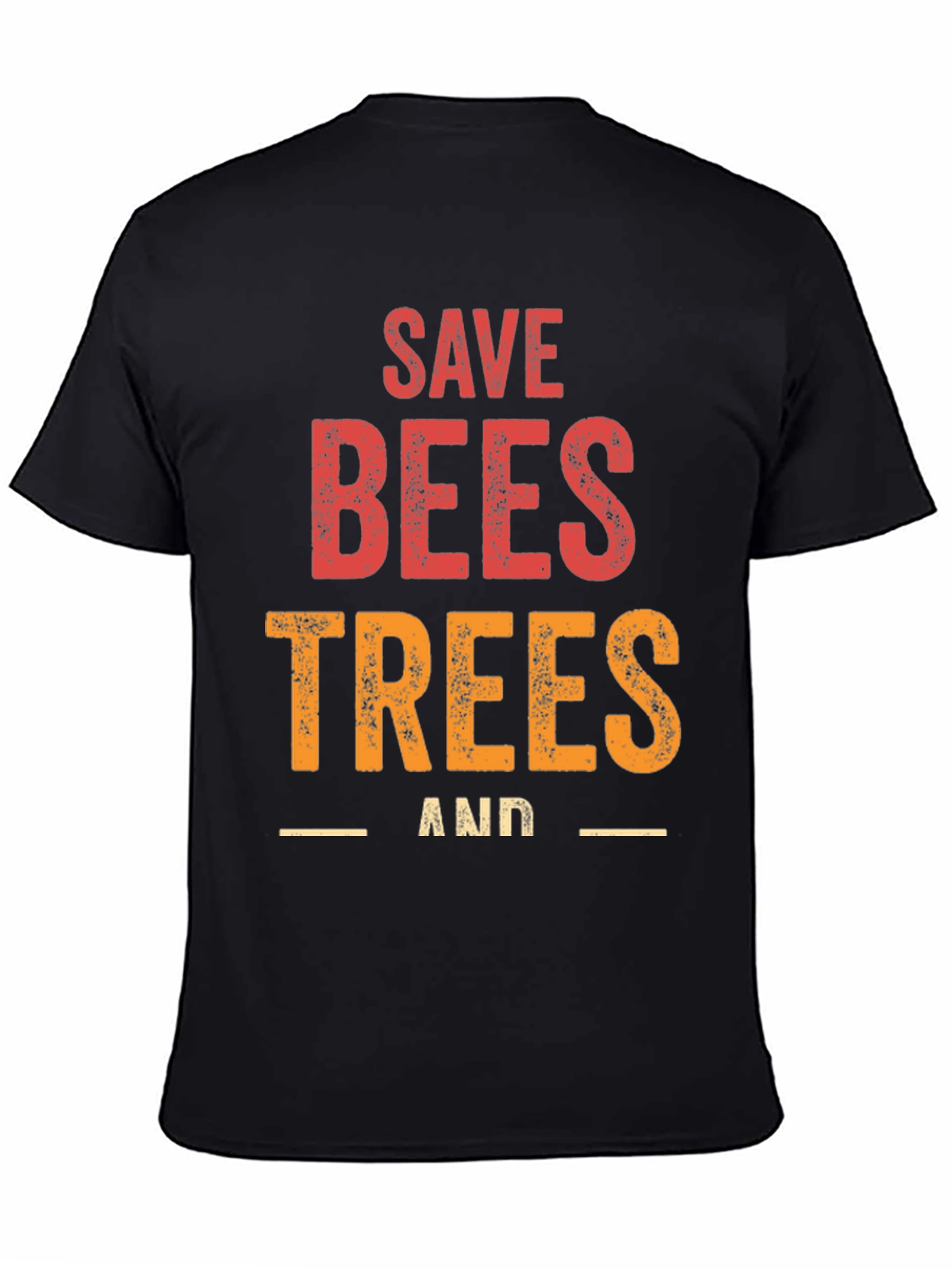 Save Bees and Trees Graphic T-Shirt