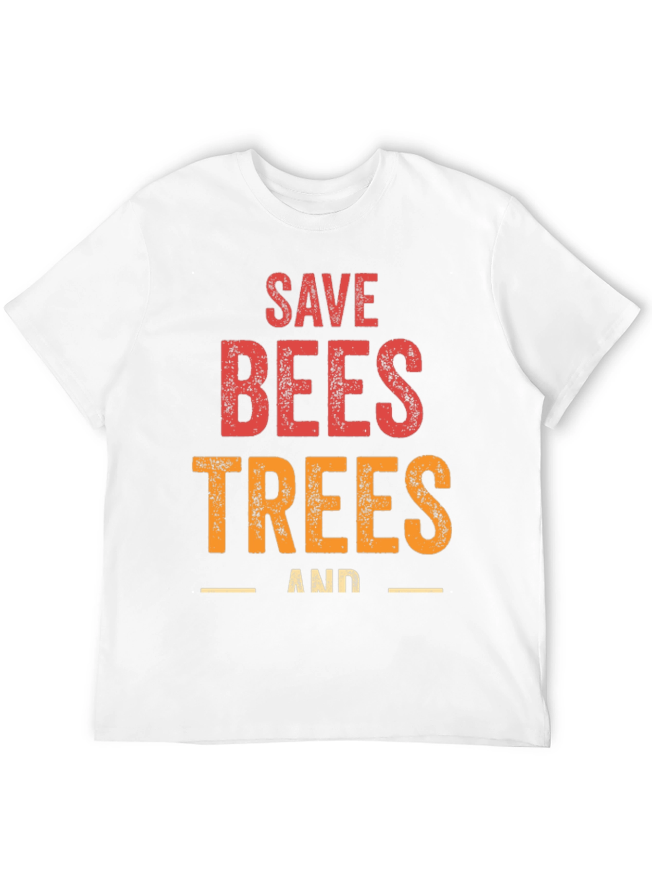 Save Bees and Trees Graphic T-Shirt