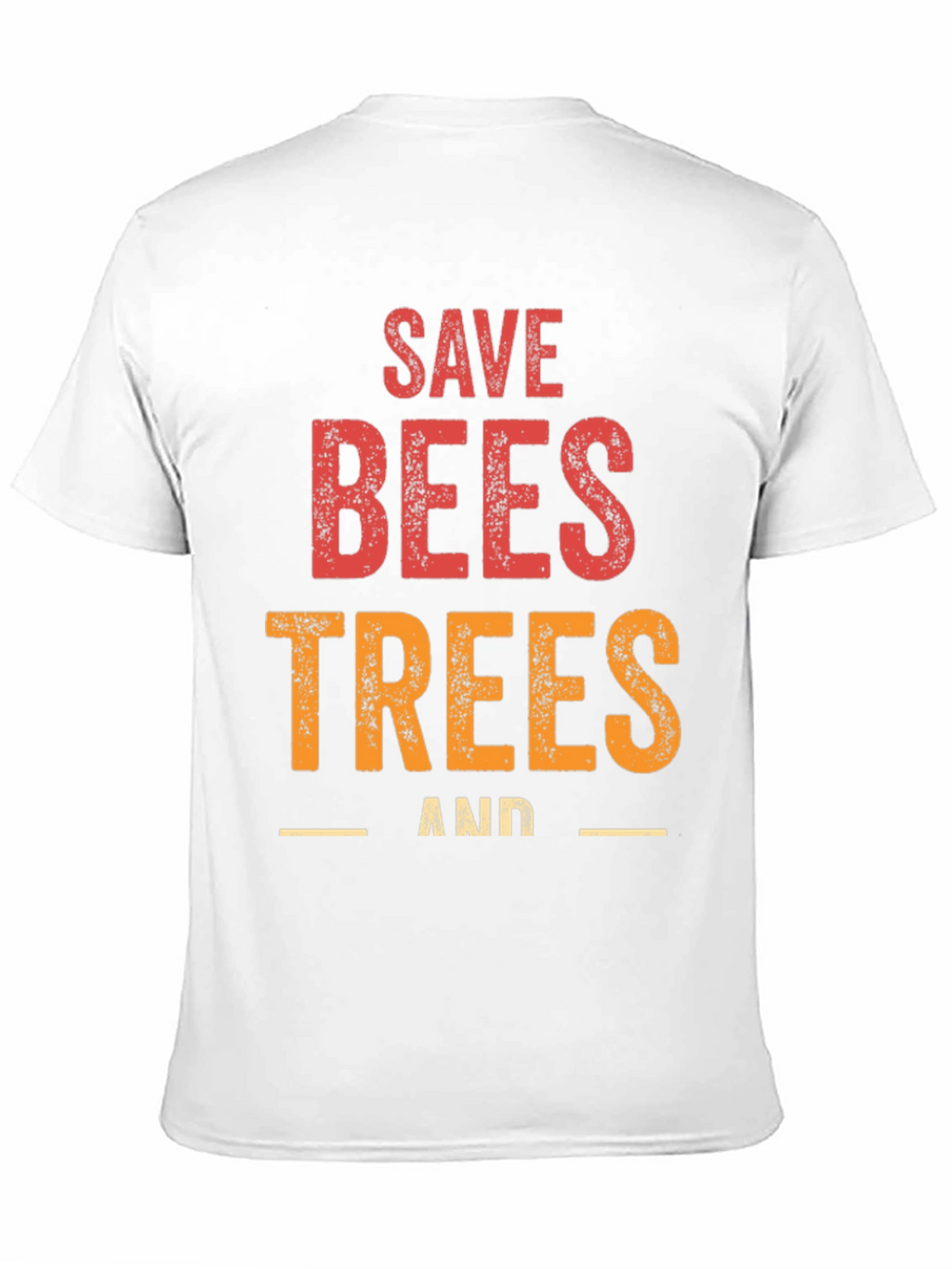 Save Bees and Trees Graphic T-Shirt