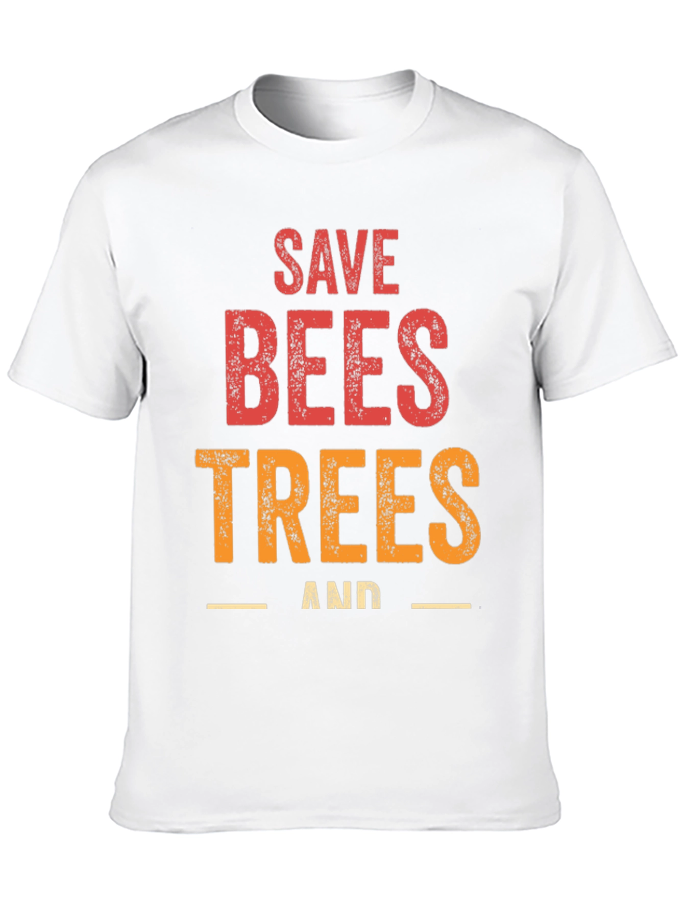 Save Bees and Trees Graphic T-Shirt