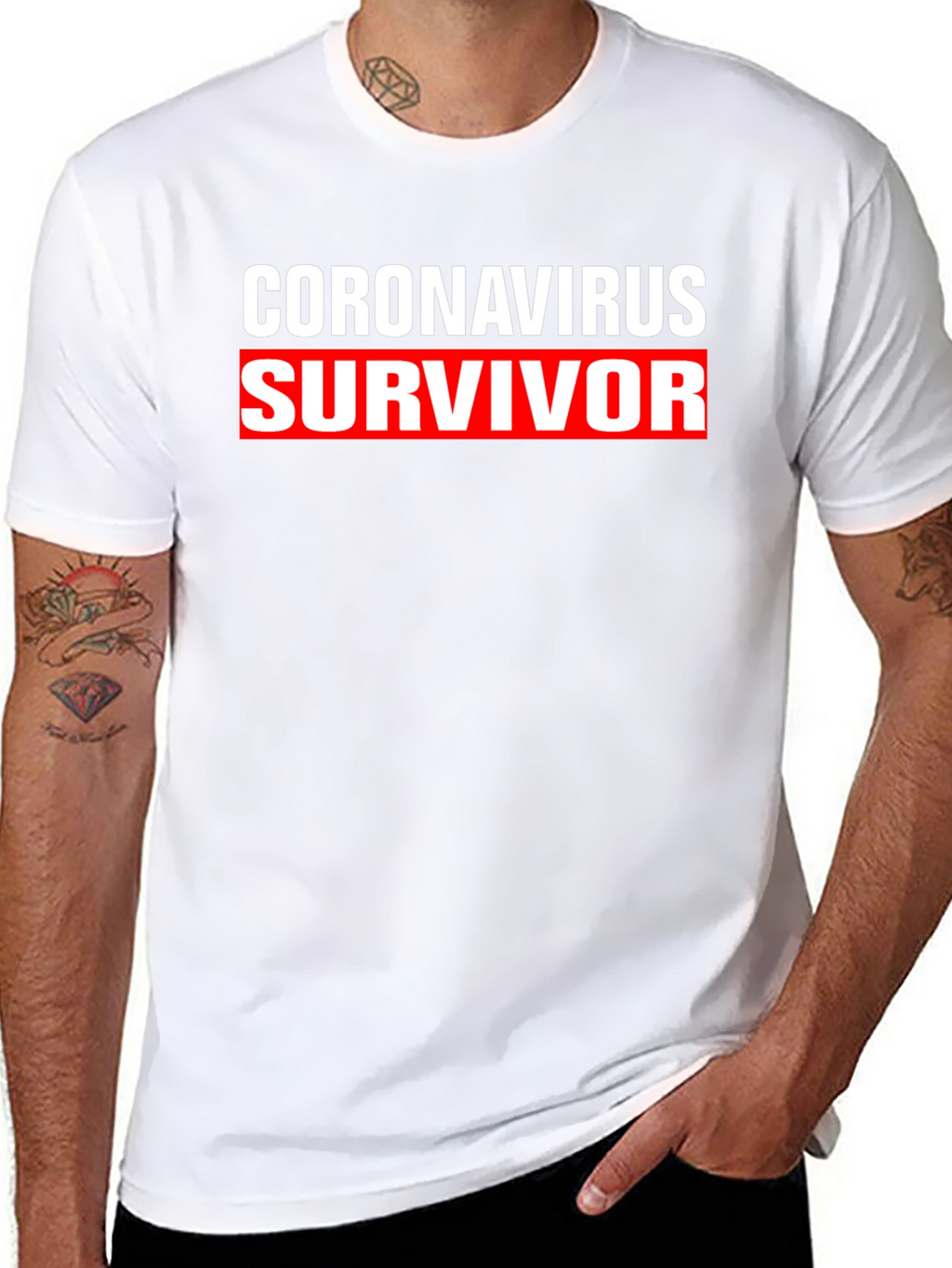 Coronavirus Survivor Graphic Tee