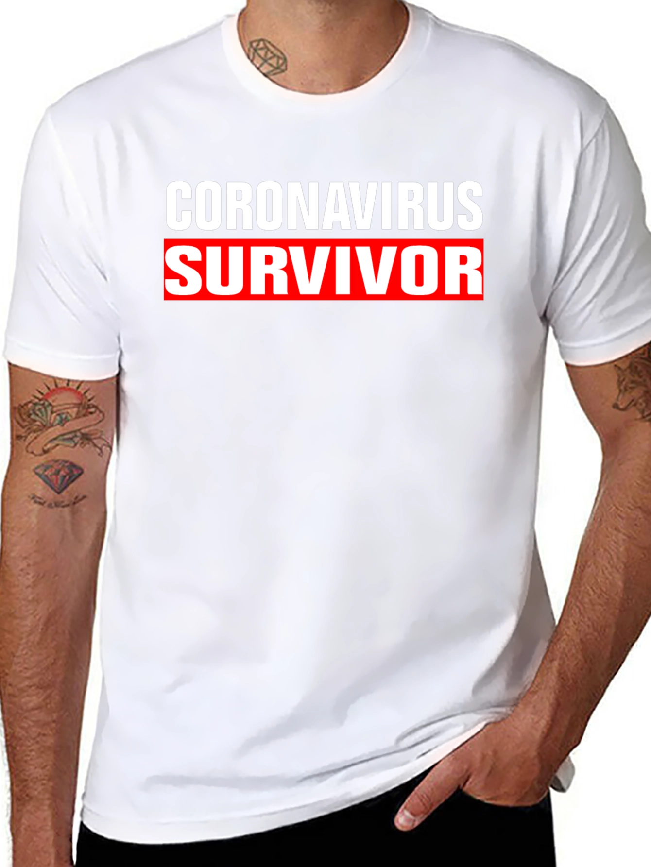 Coronavirus Survivor Graphic Tee